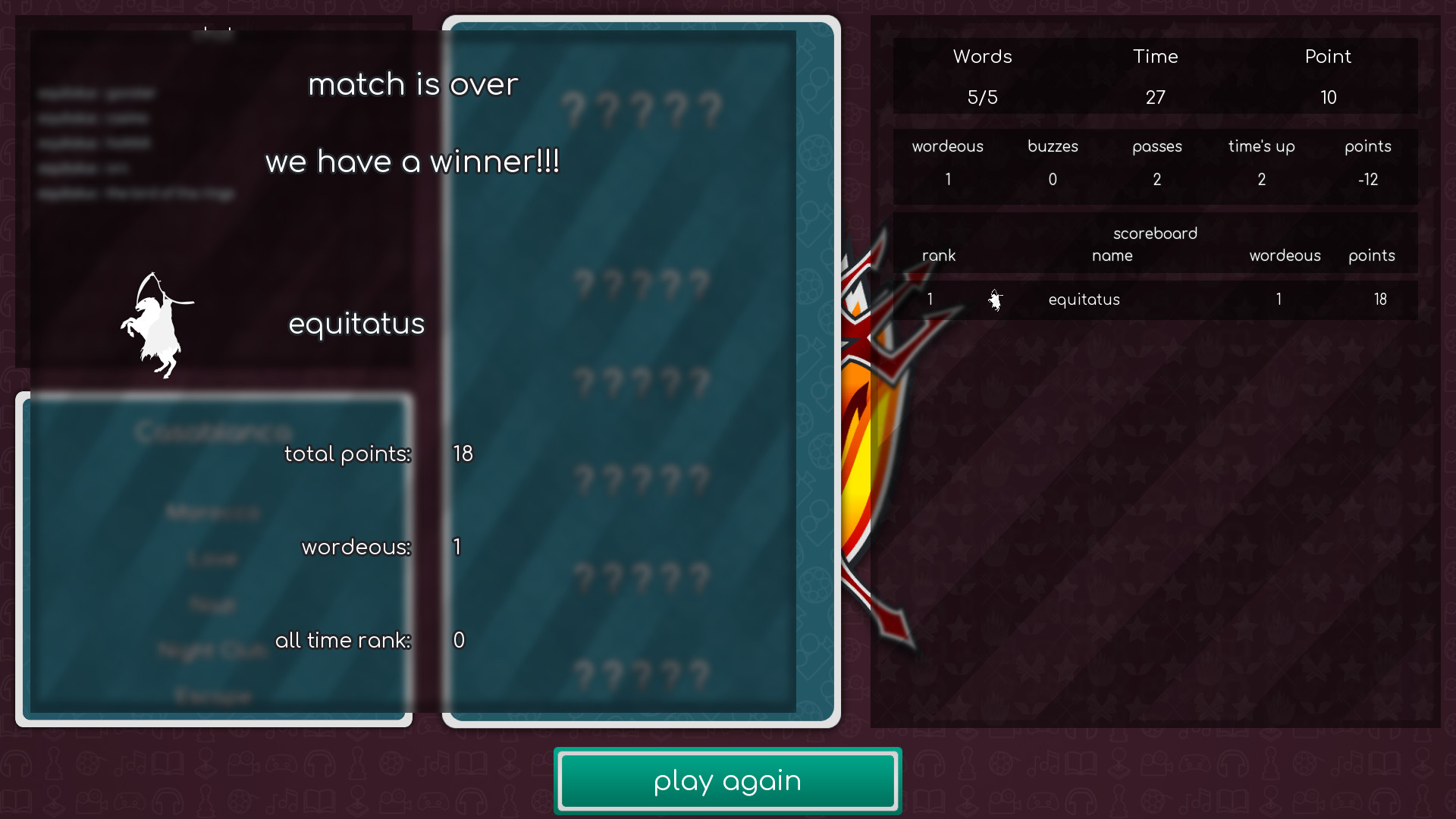 Wordeous - Games Pack I screenshot 1