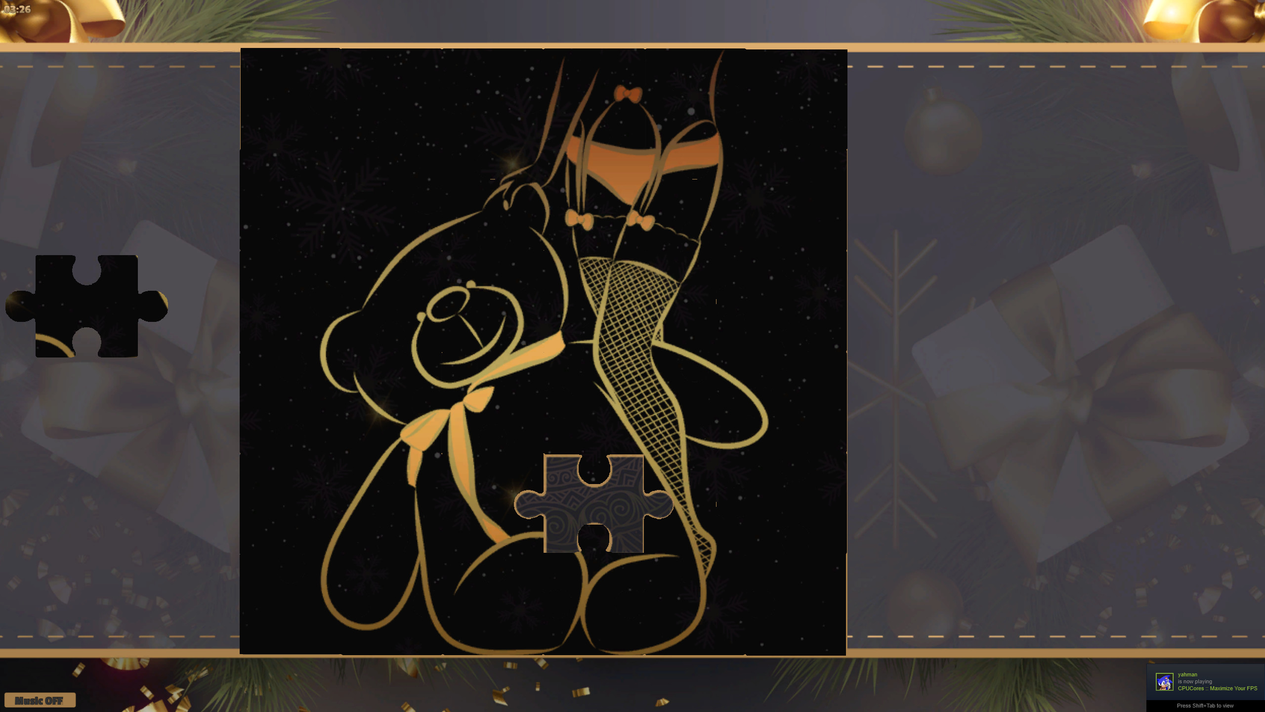 LineArt Jigsaw Puzzle - Erotica Christmas screenshot 4