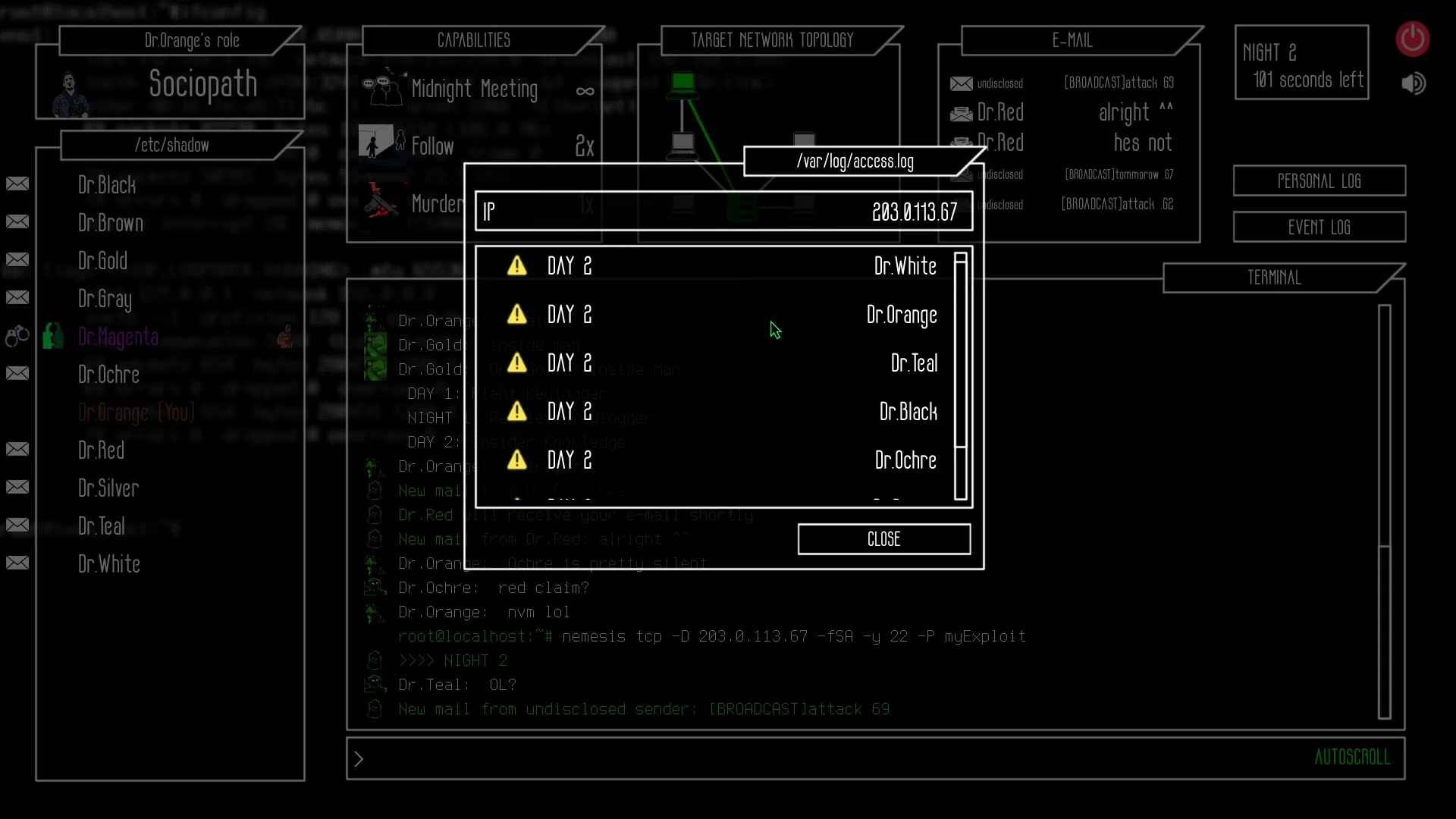 Раздача хакерской дедуктивной игры Untrusted в Steam: Как и где играть? 5 game art logo
