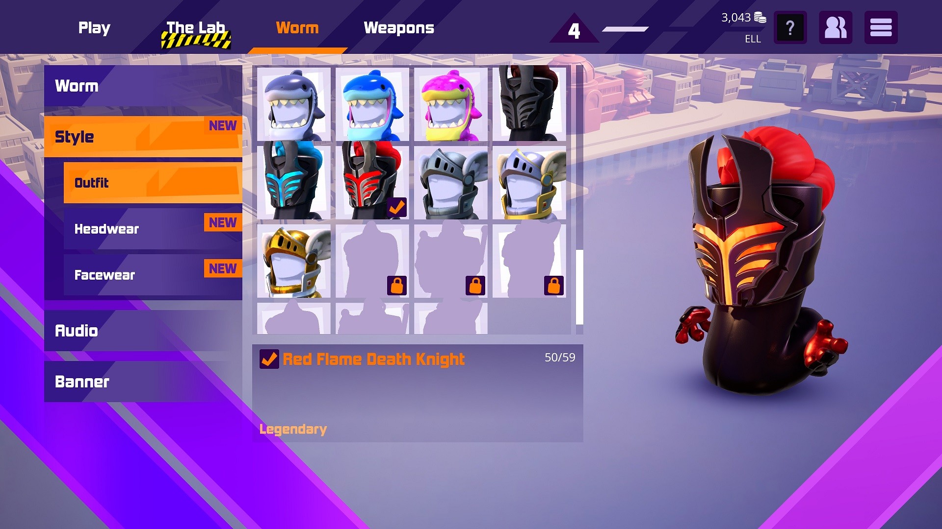 Worms Rumble - Honor & Death Pack screenshot 2