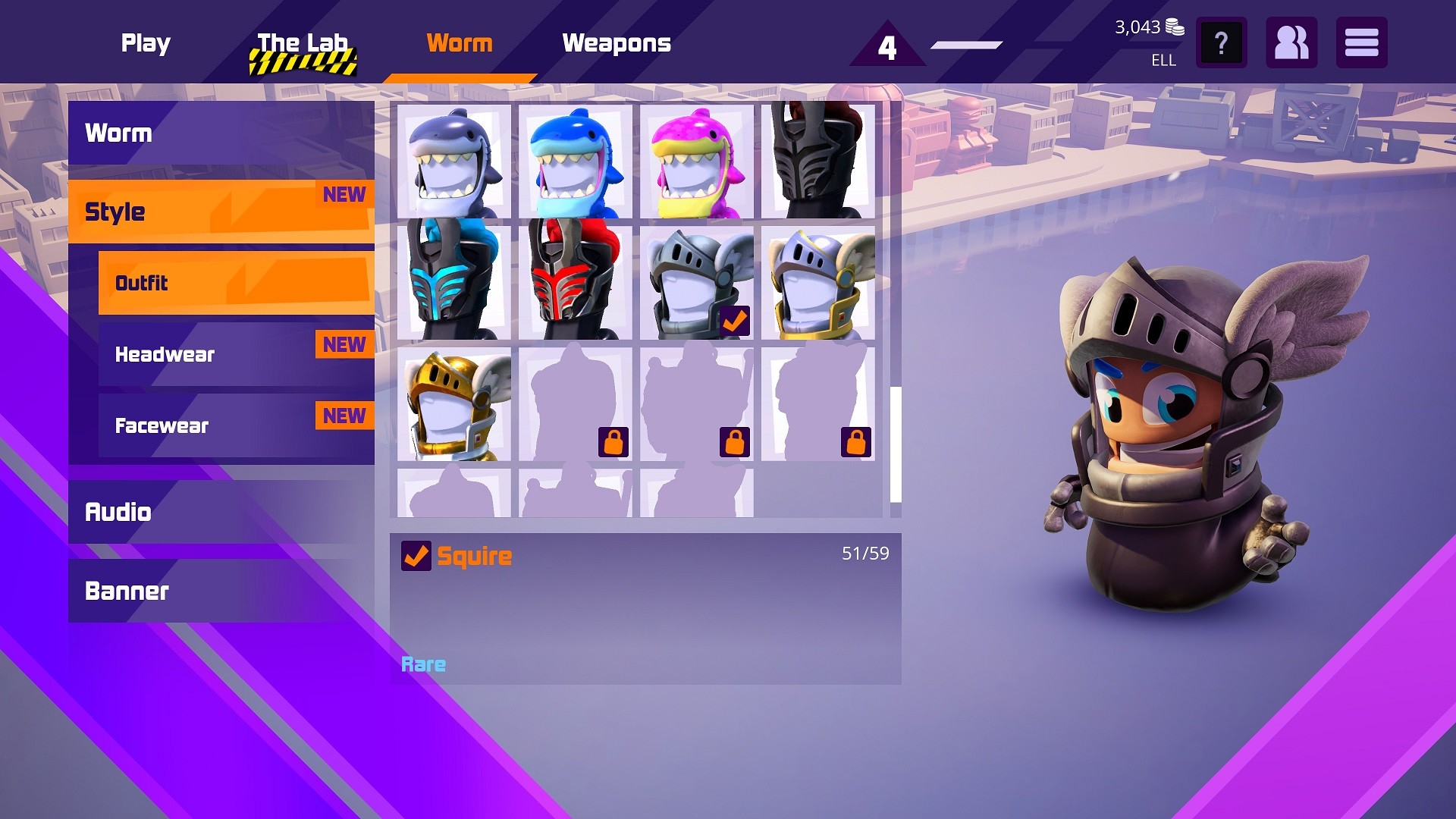 Worms Rumble - Honor & Death Pack screenshot 3