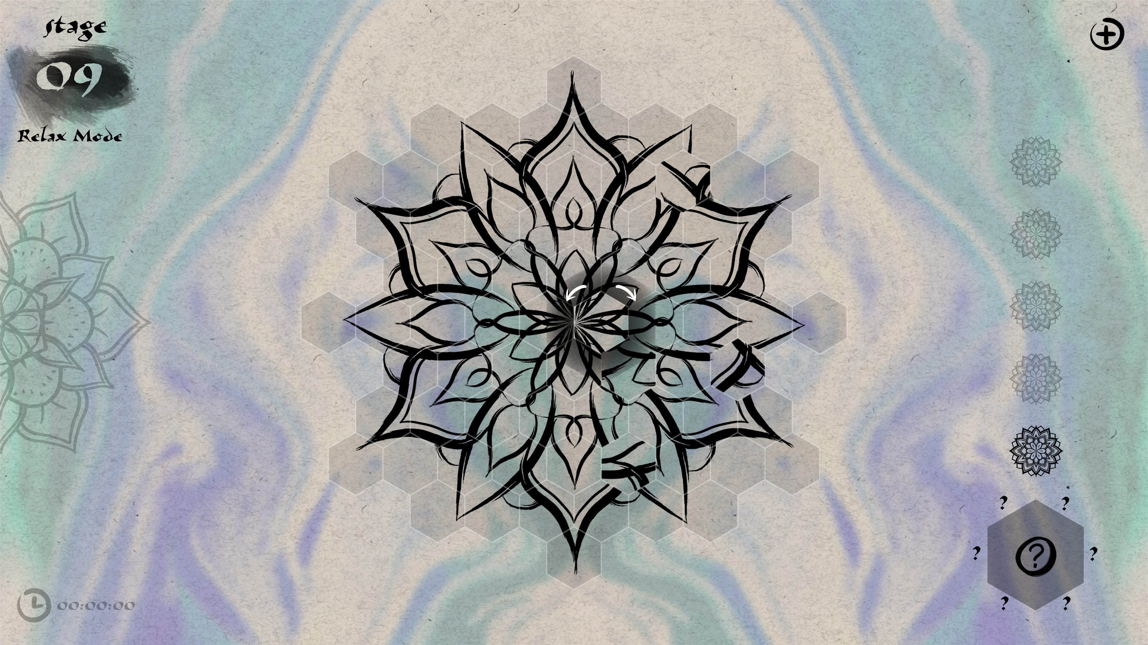 Radius Hex: Ink Shapes screenshot 3