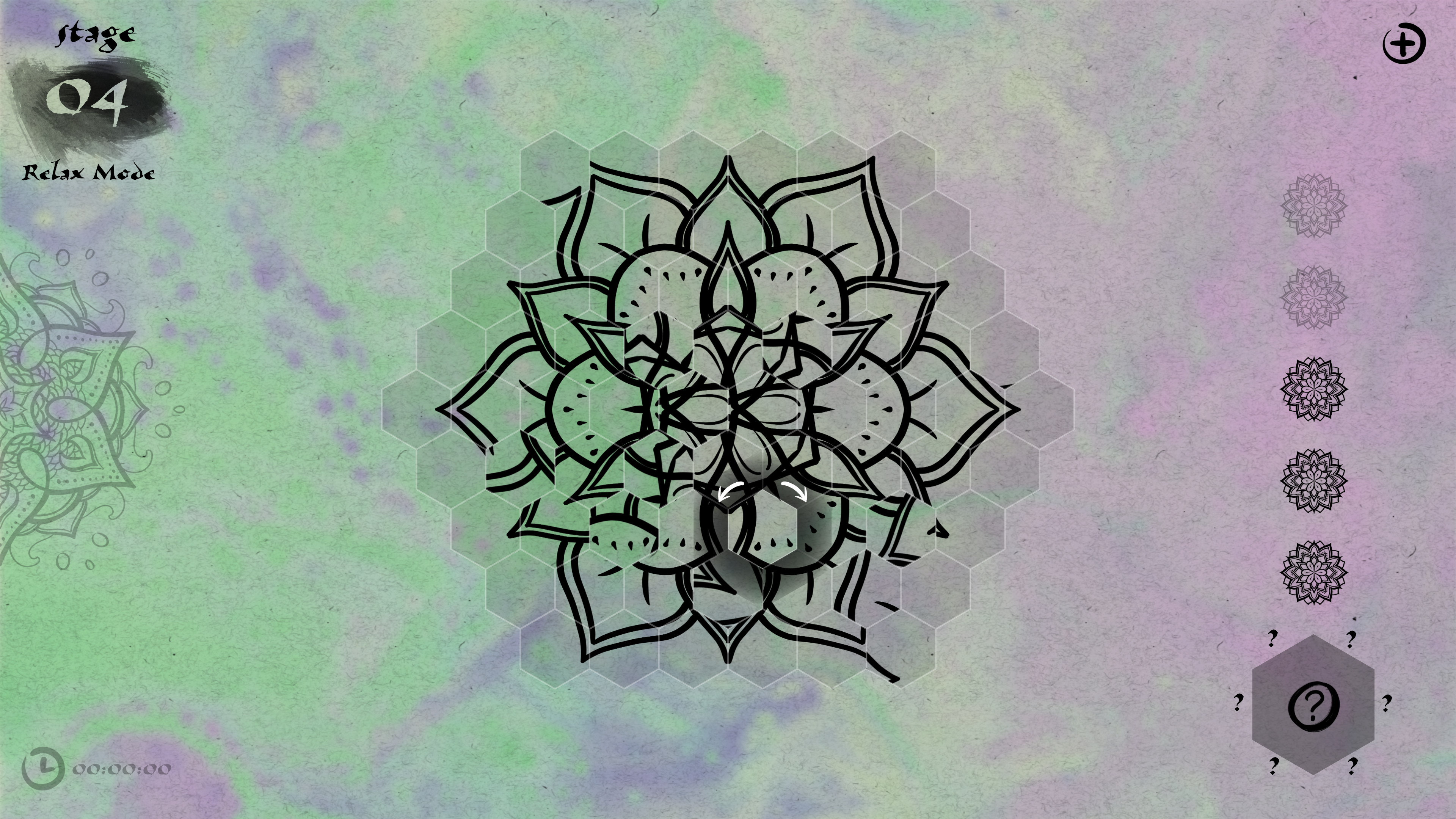 Radius Hex: Ink Shapes screenshot 2