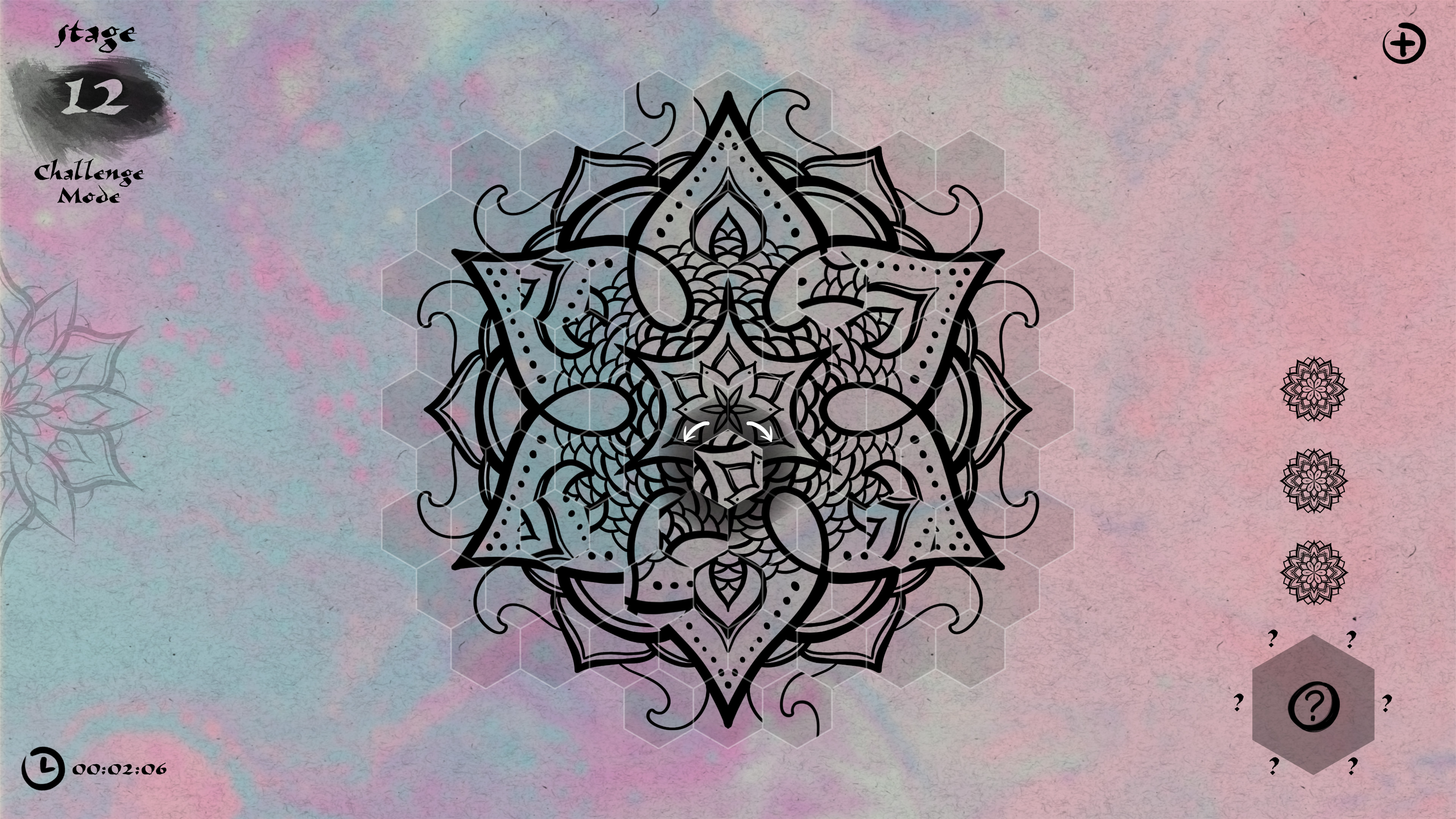 Radius Hex: Ink Shapes screenshot 4