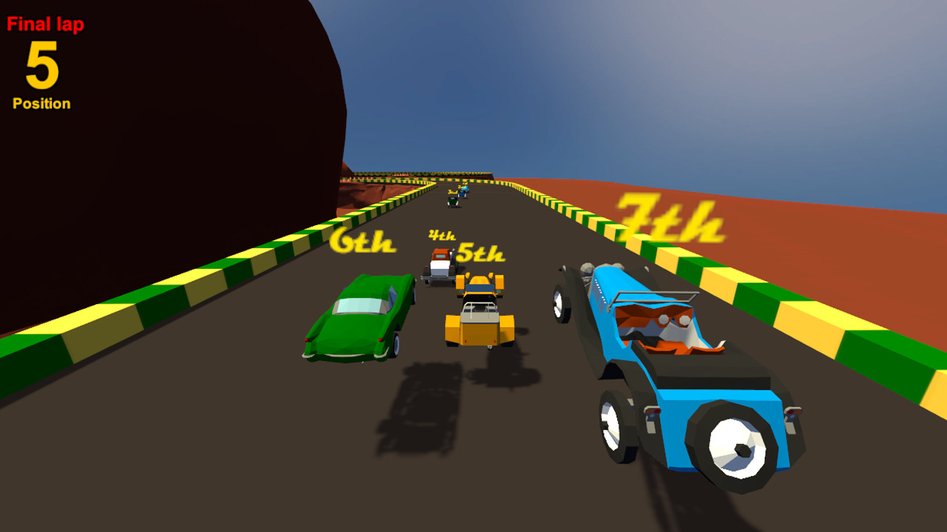 Barro Racing - Old Cars screenshot 1