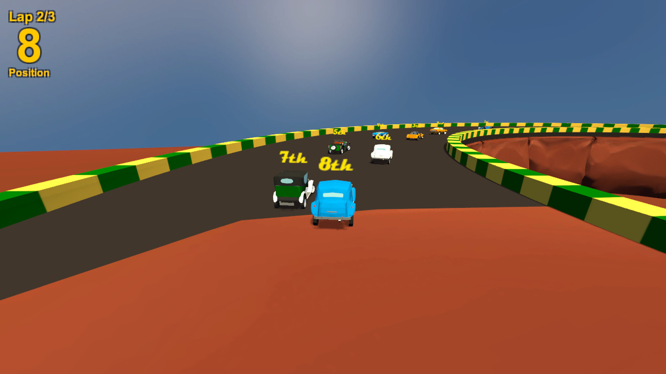 Barro Racing - Old Cars screenshot 3