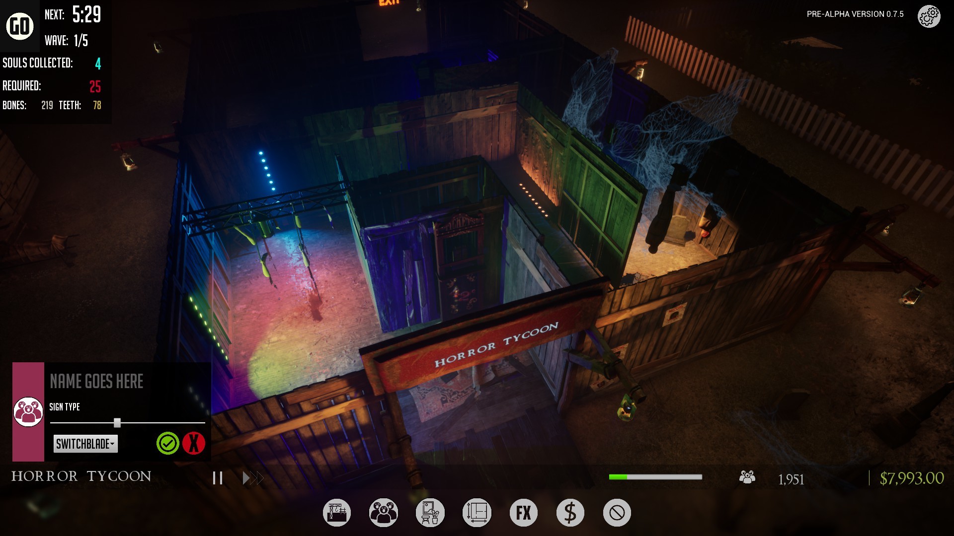 HORROR TYCOON screenshot 1