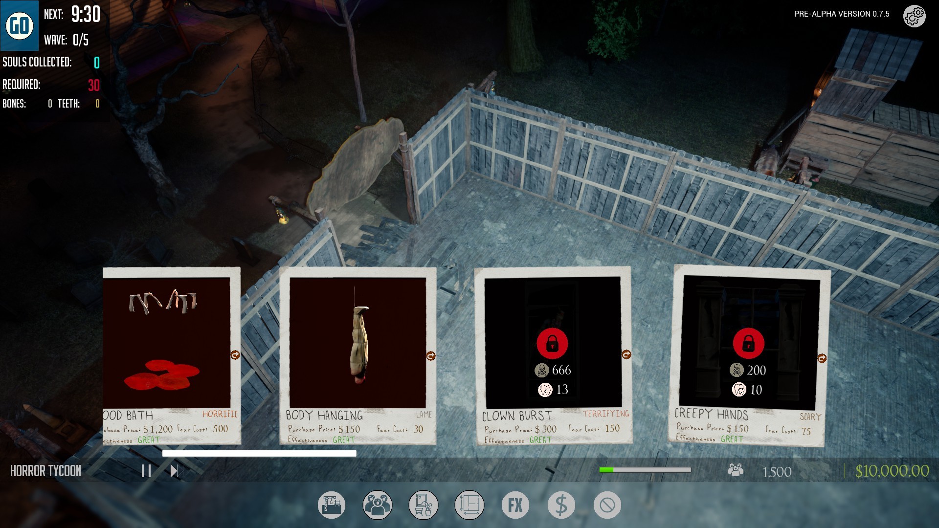 HORROR TYCOON screenshot 2