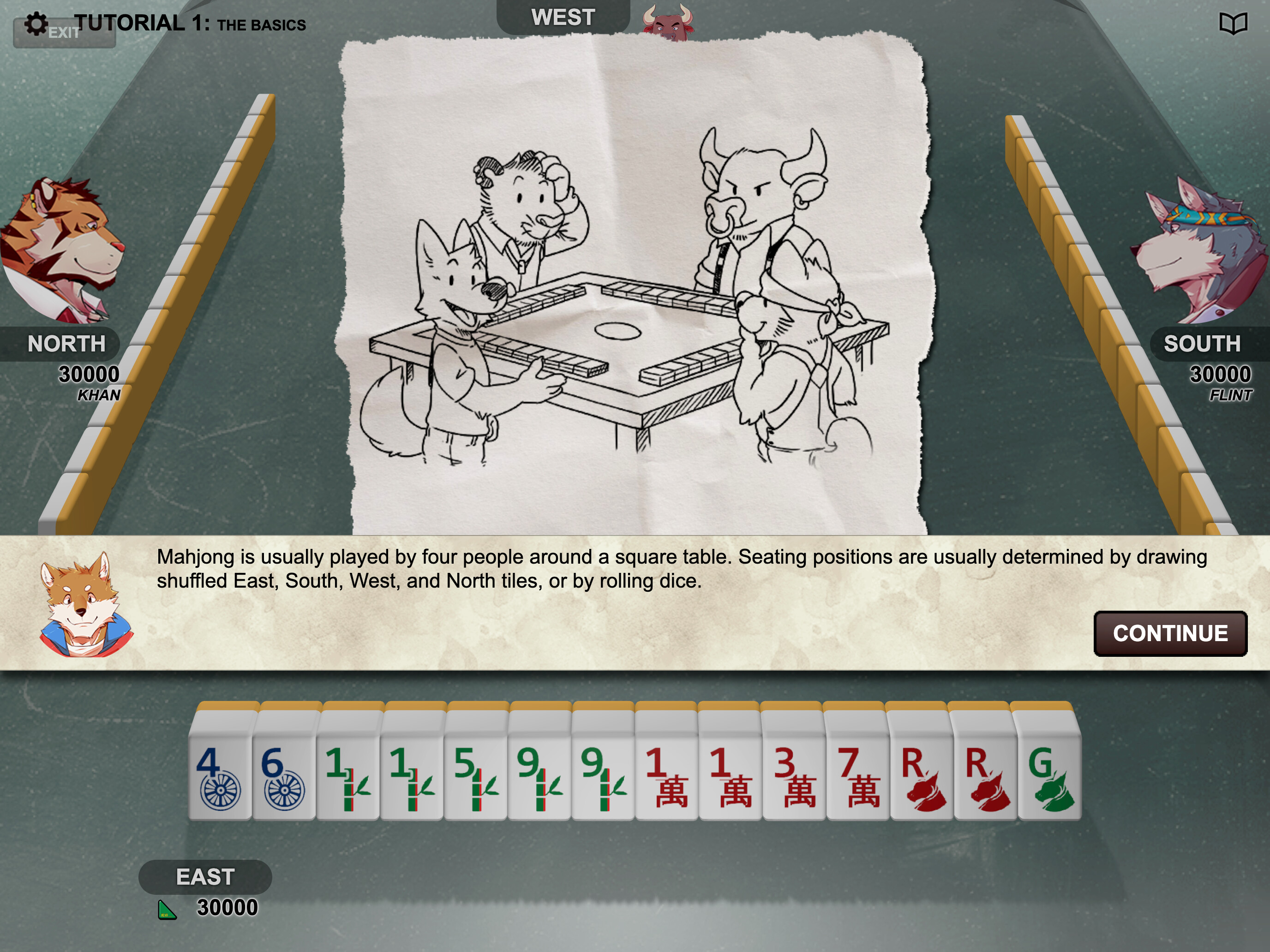 Kemono Mahjong screenshot 2