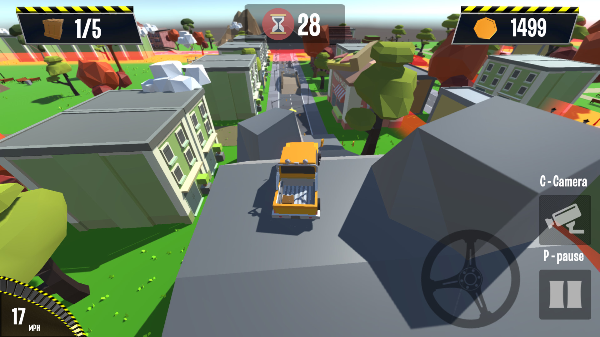 Cargo Transportation: Low Poly  screenshot 1