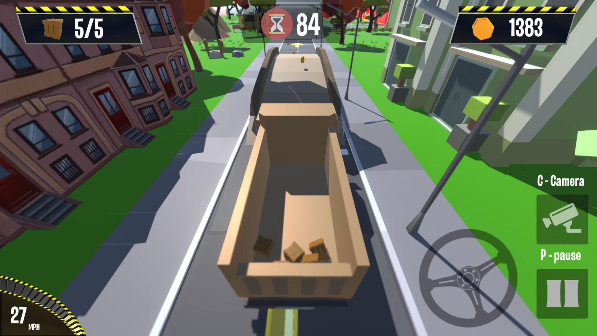 Cargo Transportation: Low Poly  screenshot 5