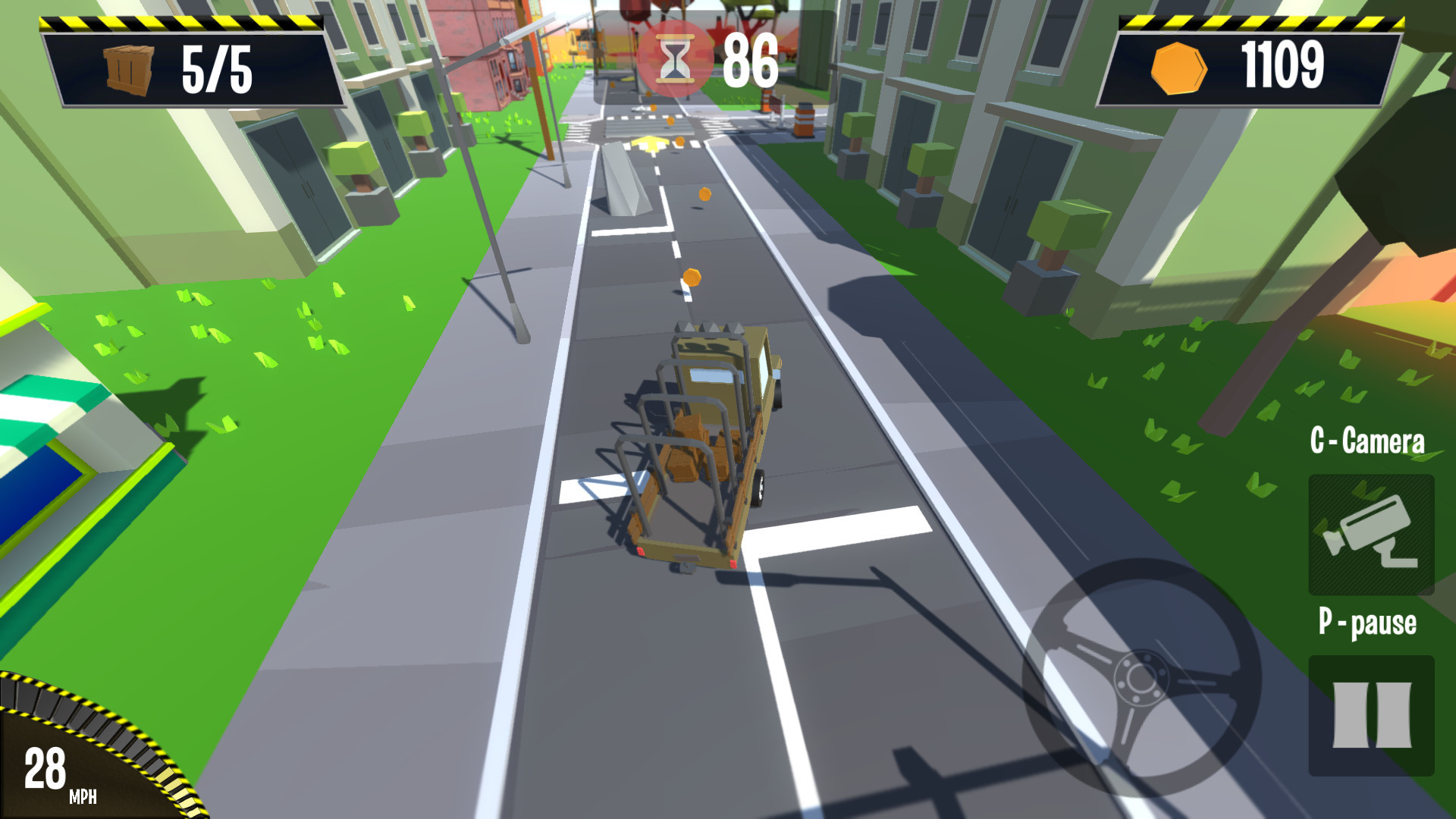 Cargo Transportation: Low Poly  screenshot 4