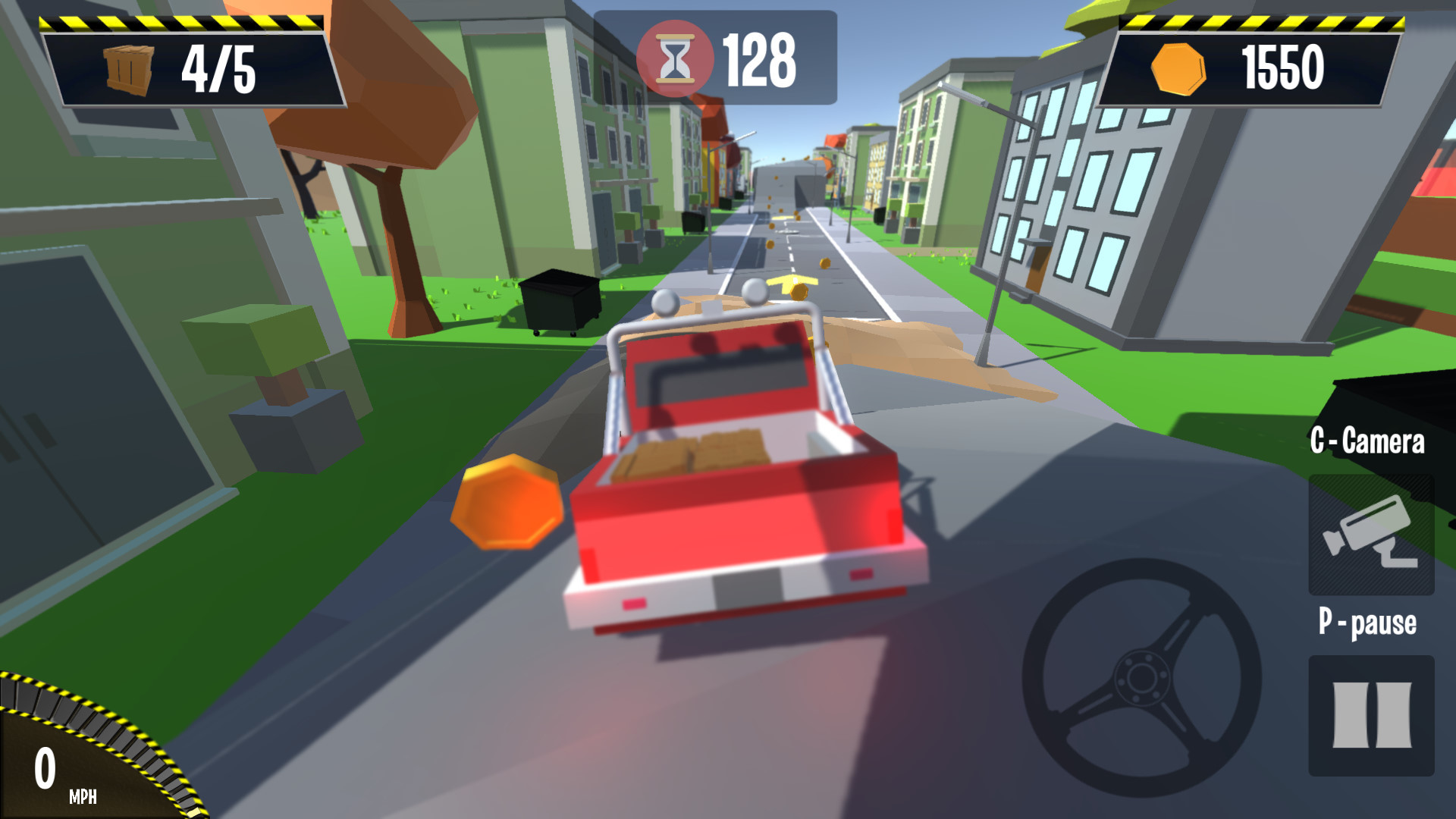 Cargo Transportation: Low Poly  screenshot 2