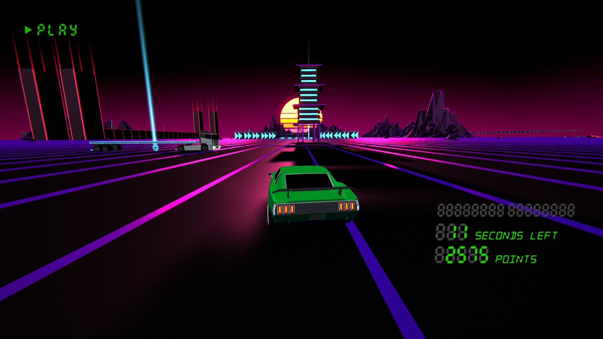 Retrowave Drive screenshot 2