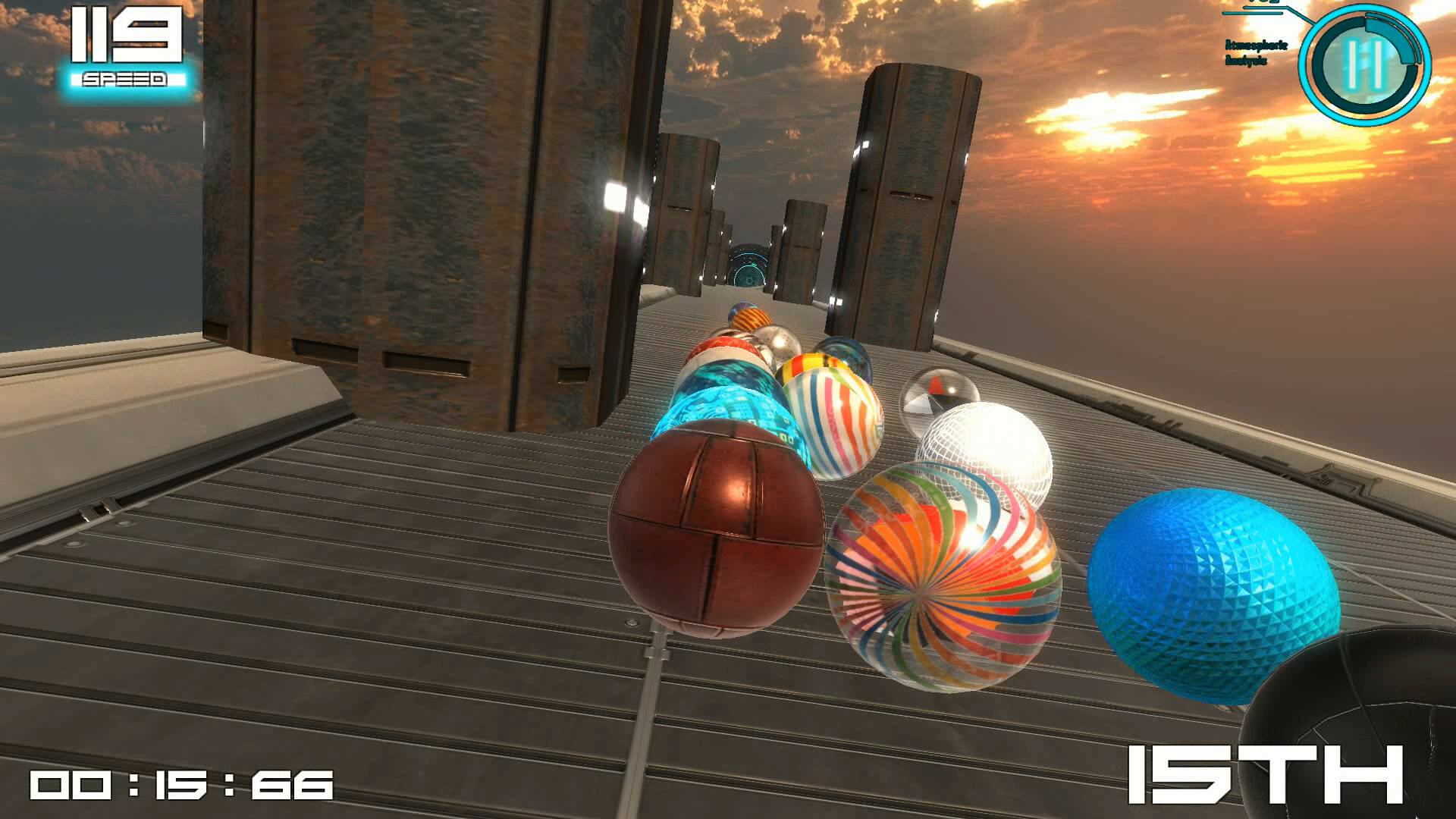 Marble Ball Racing screenshot 4