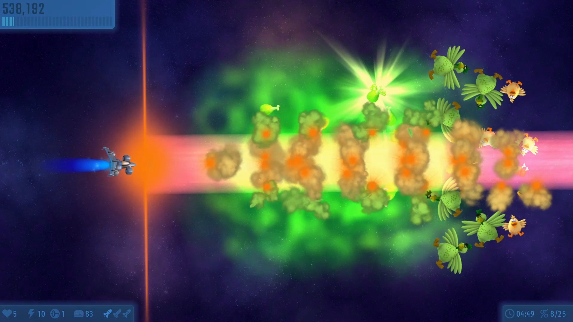 Chicken Invaders Universe screenshot 6