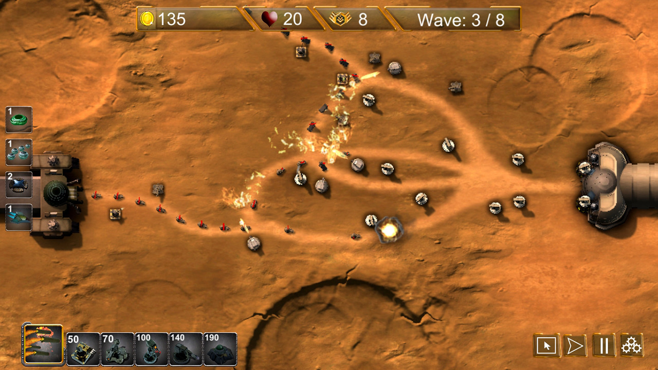 Marswar TD screenshot 7