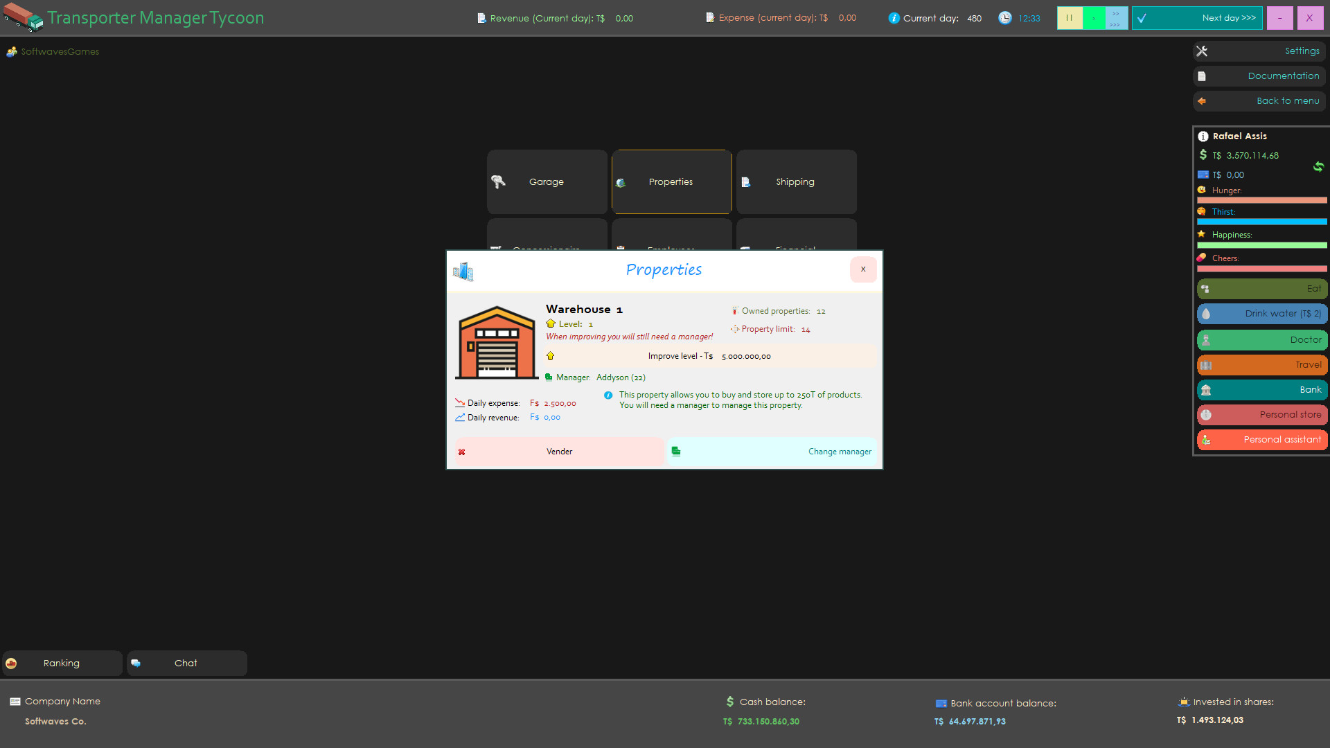 Transporter Manager Tycoon screenshot 14