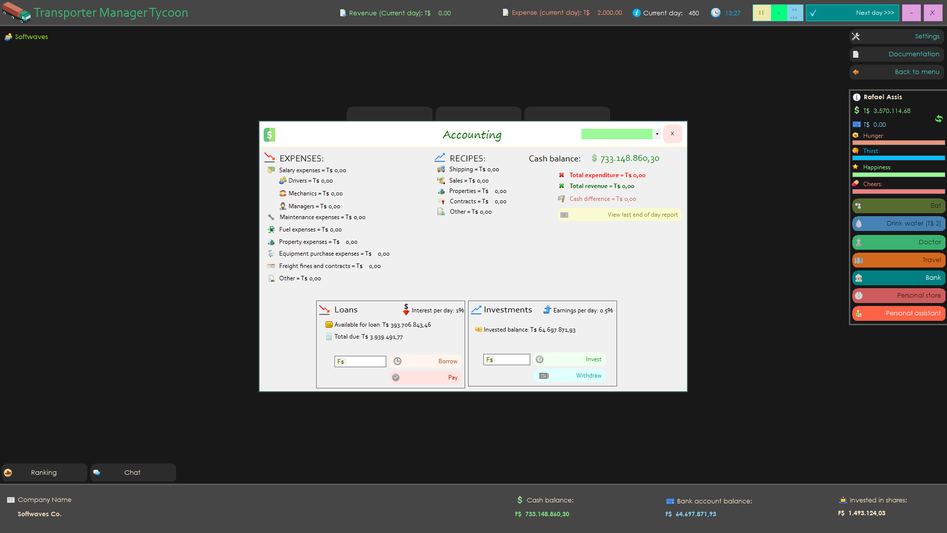 Transporter Manager Tycoon screenshot 7