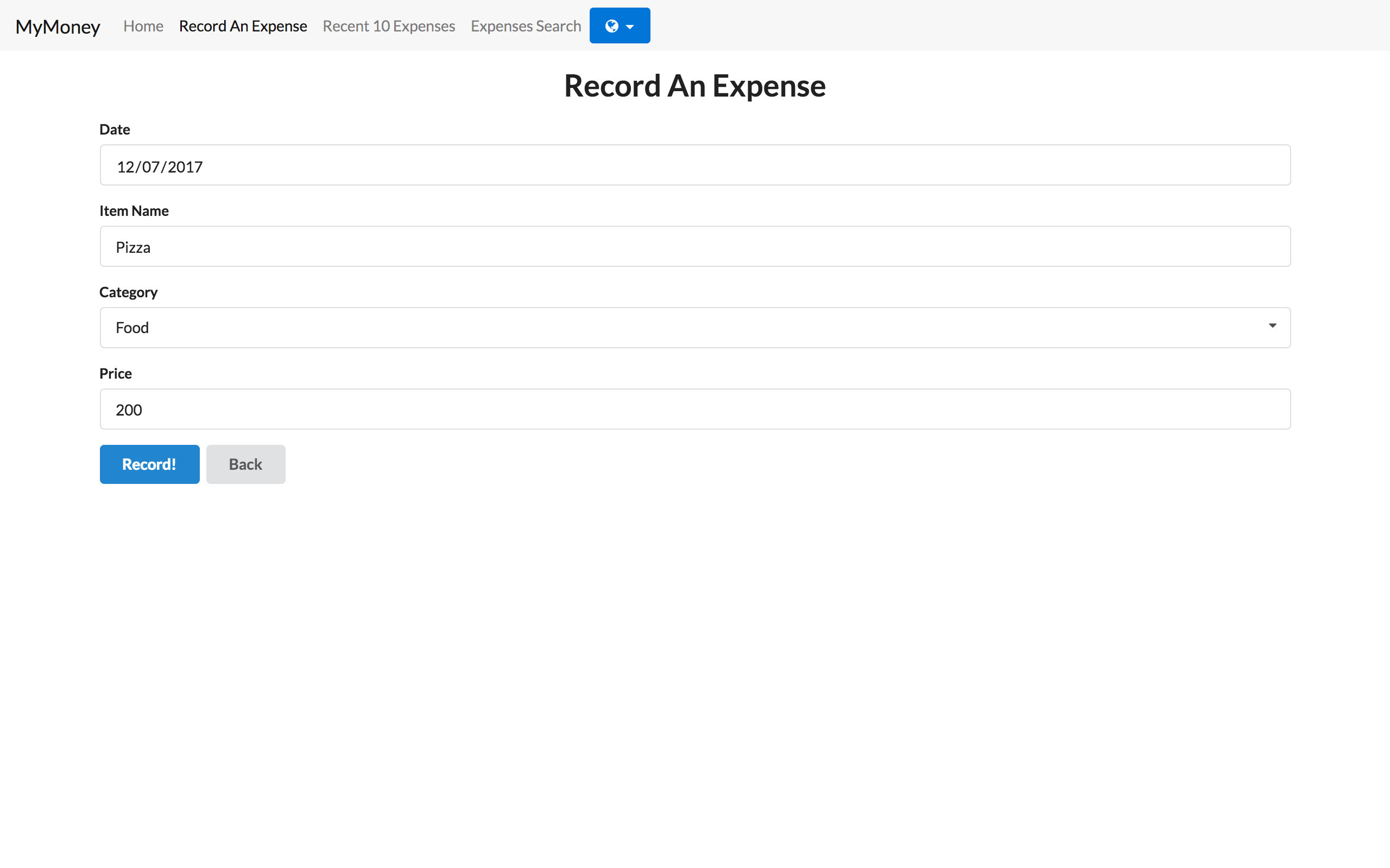 MyMoney - Support the Developer screenshot 3