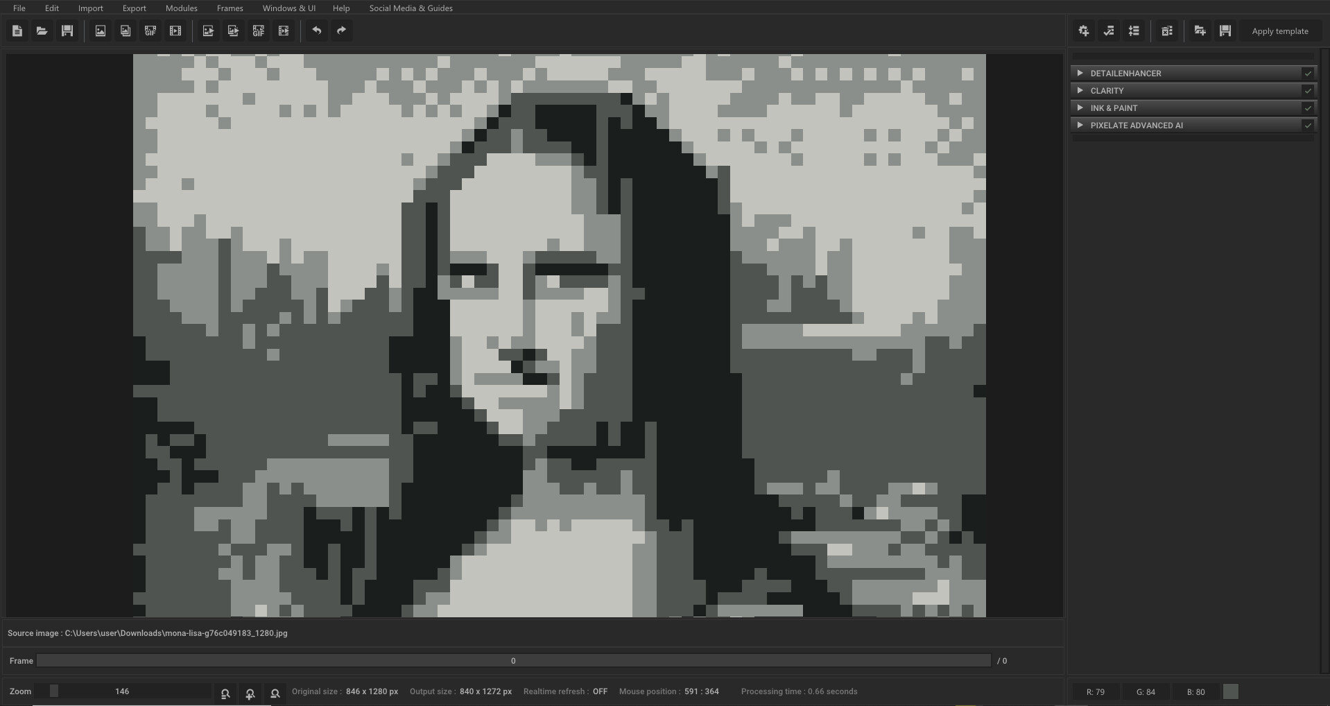 PixageFX Studio screenshot 2