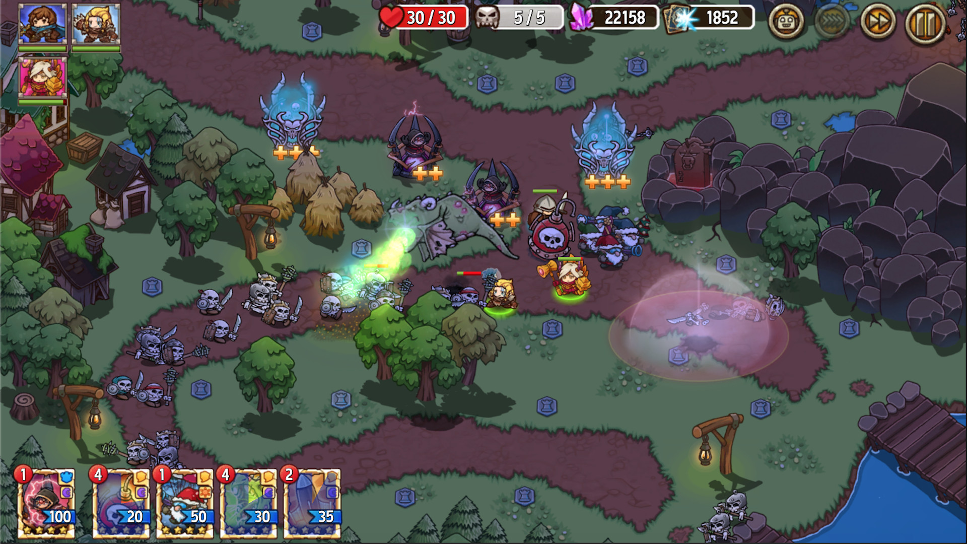 Crazy Defense Heroes screenshot 4