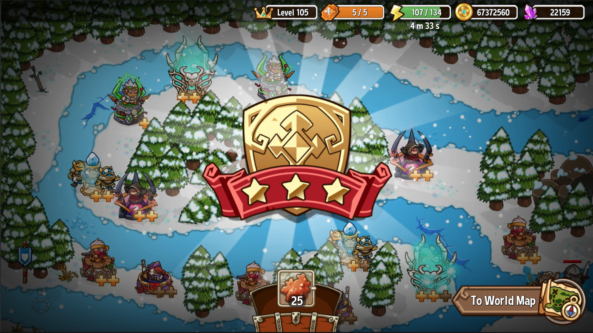 Crazy Defense Heroes screenshot 5