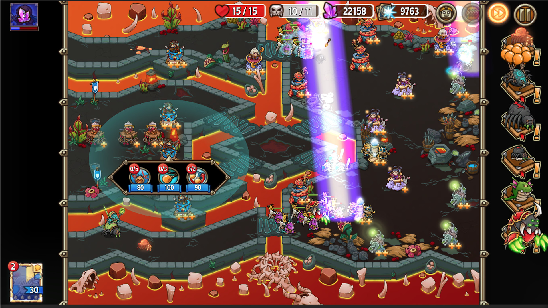 Crazy Defense Heroes screenshot 3