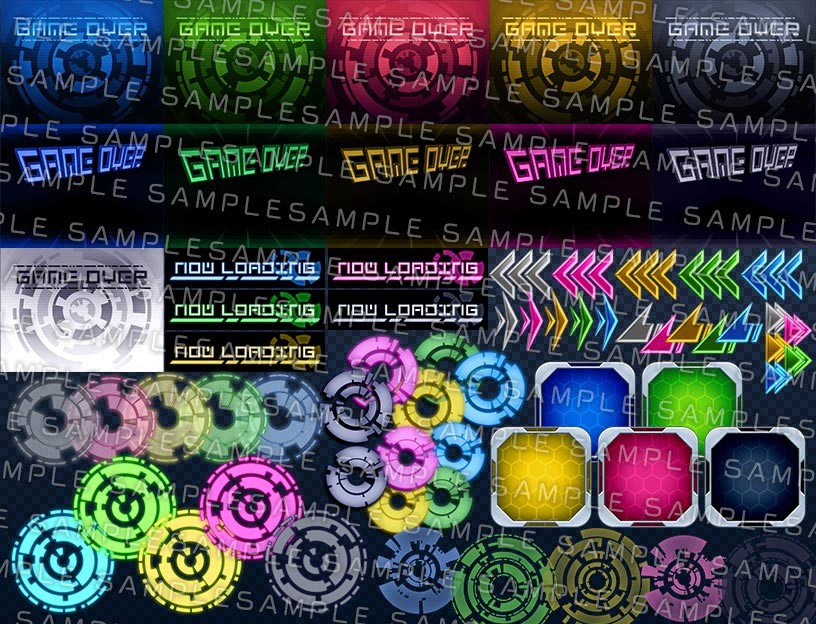 RPG Maker MV - Krachware User Interface Material CYBER screenshot 8