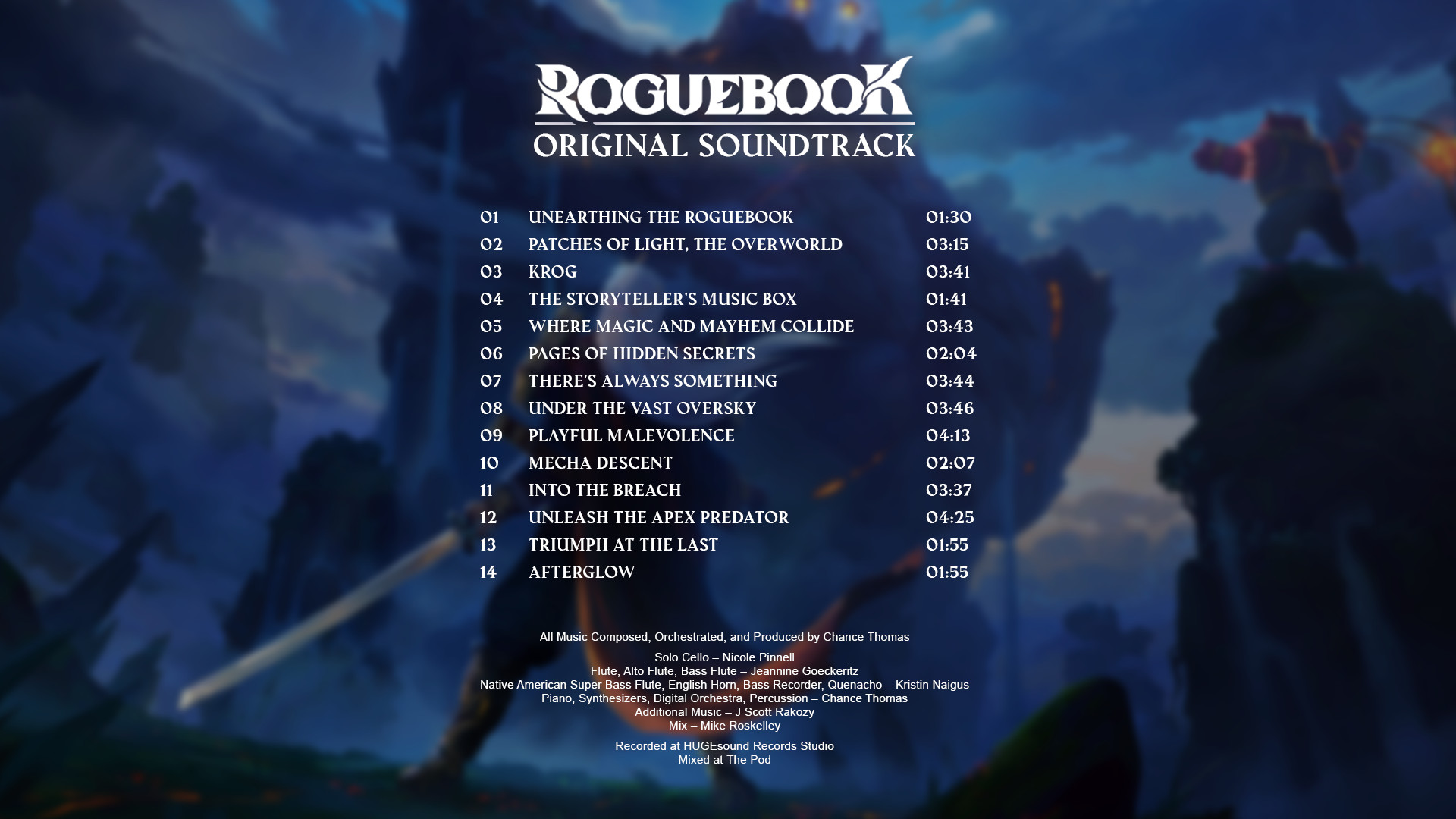 Roguebook - Original Soundtrack screenshot 1