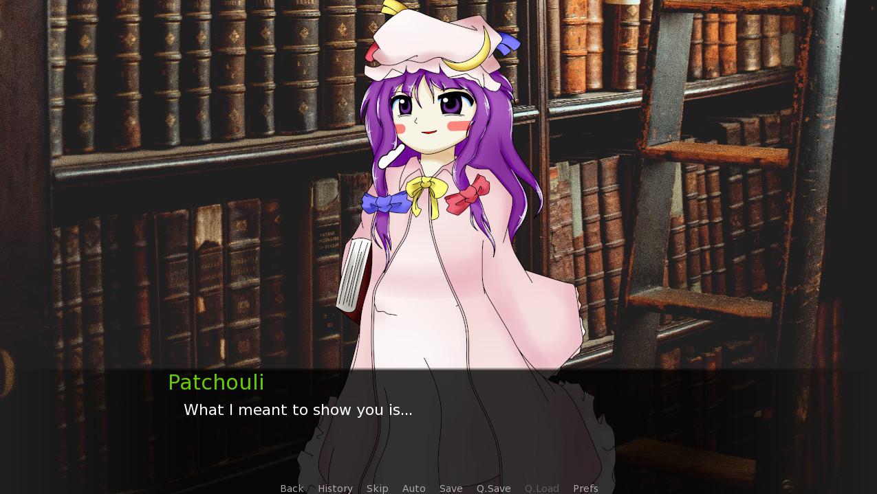 CBT With Yuuka Kazami: Getting Help With Patchouli Knowledge screenshot 3