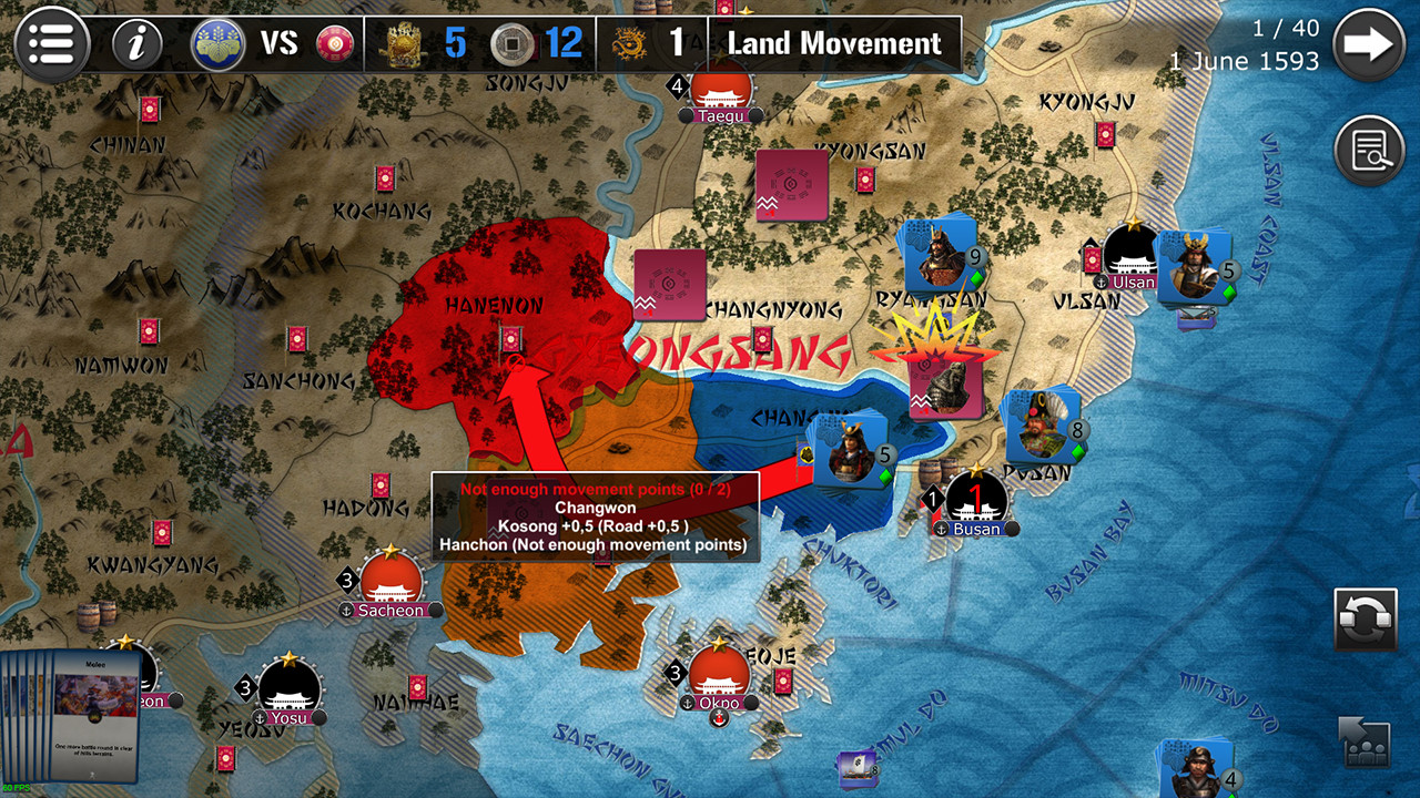 Wars Across The World: Korea 1592 screenshot 15