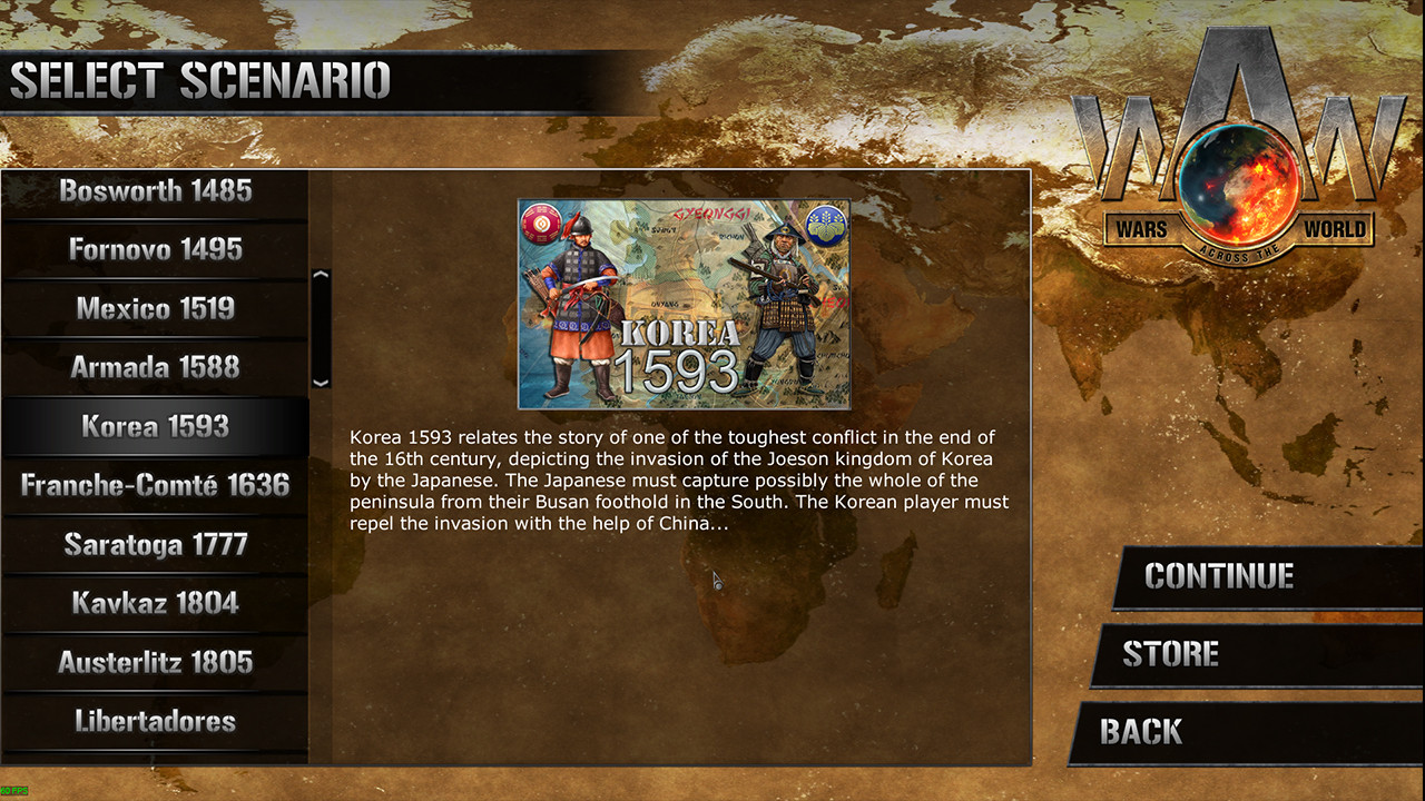 Wars Across The World: Korea 1592 screenshot 1