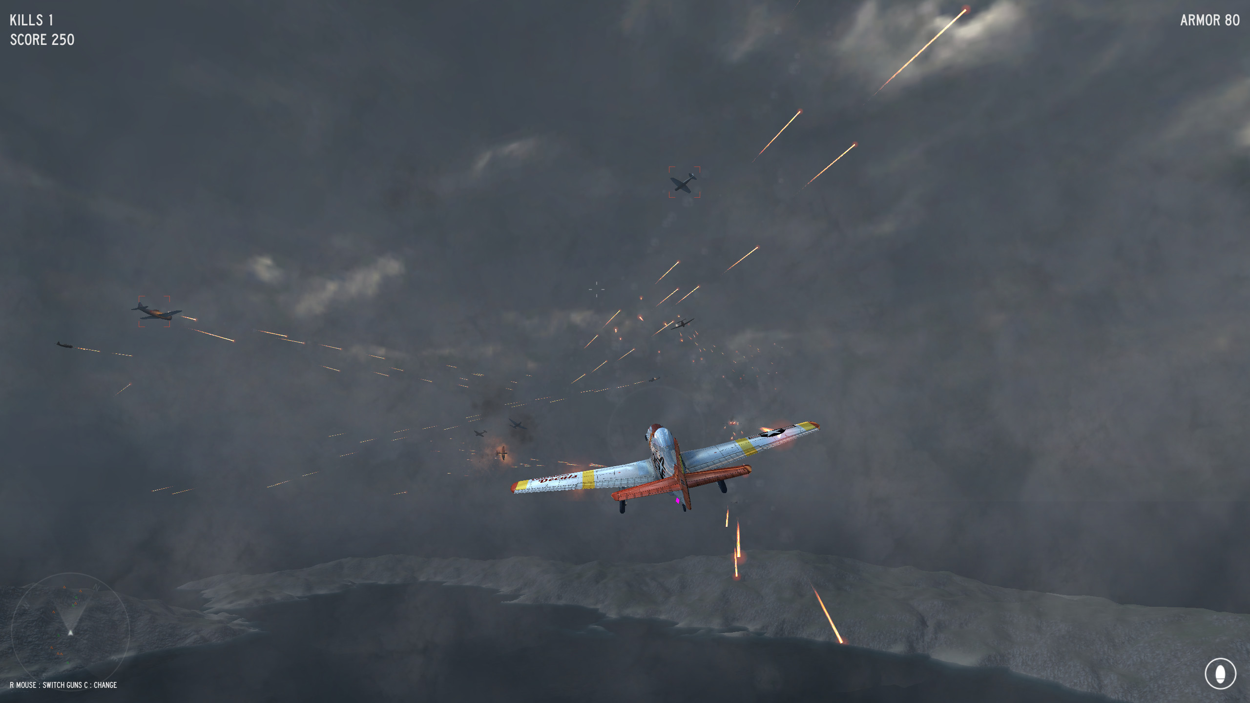 X air combat screenshot 2