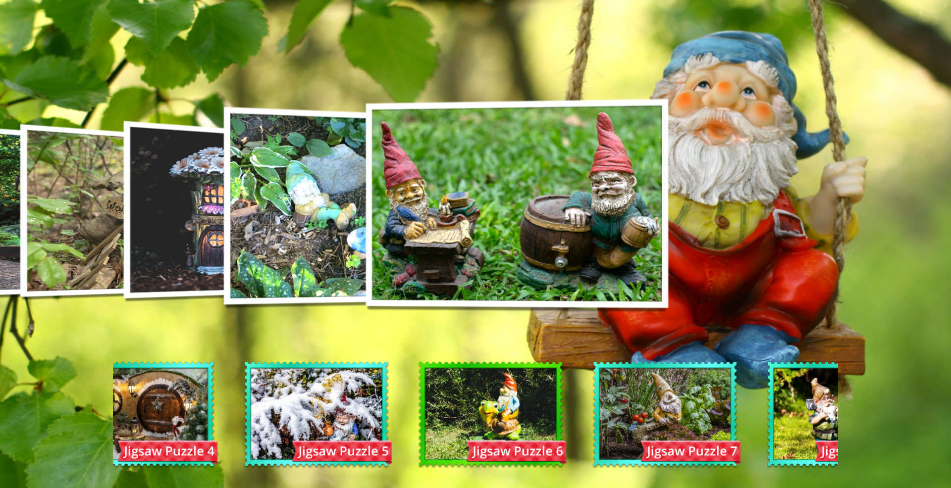 Gnome Jigsaw Puzzles screenshot 5