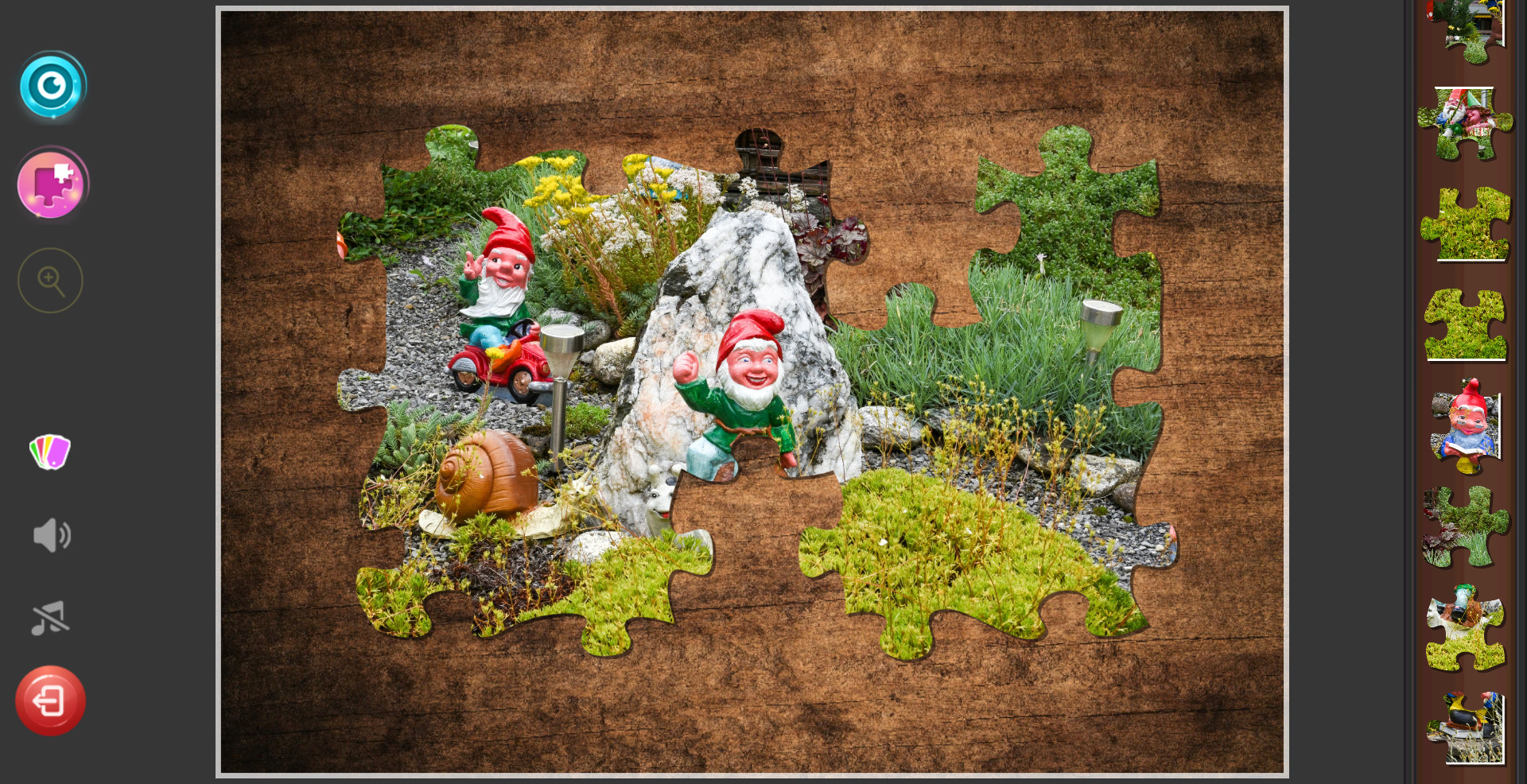 Gnome Jigsaw Puzzles screenshot 4