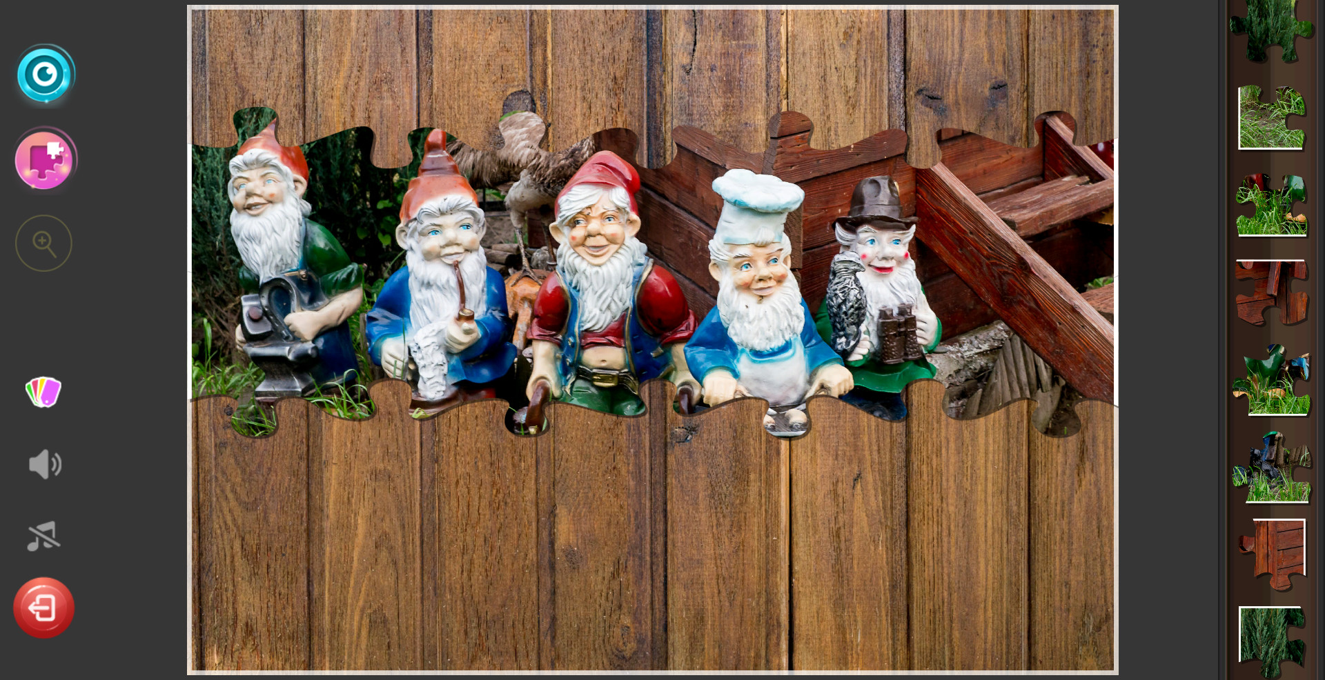 Gnome Jigsaw Puzzles screenshot 1