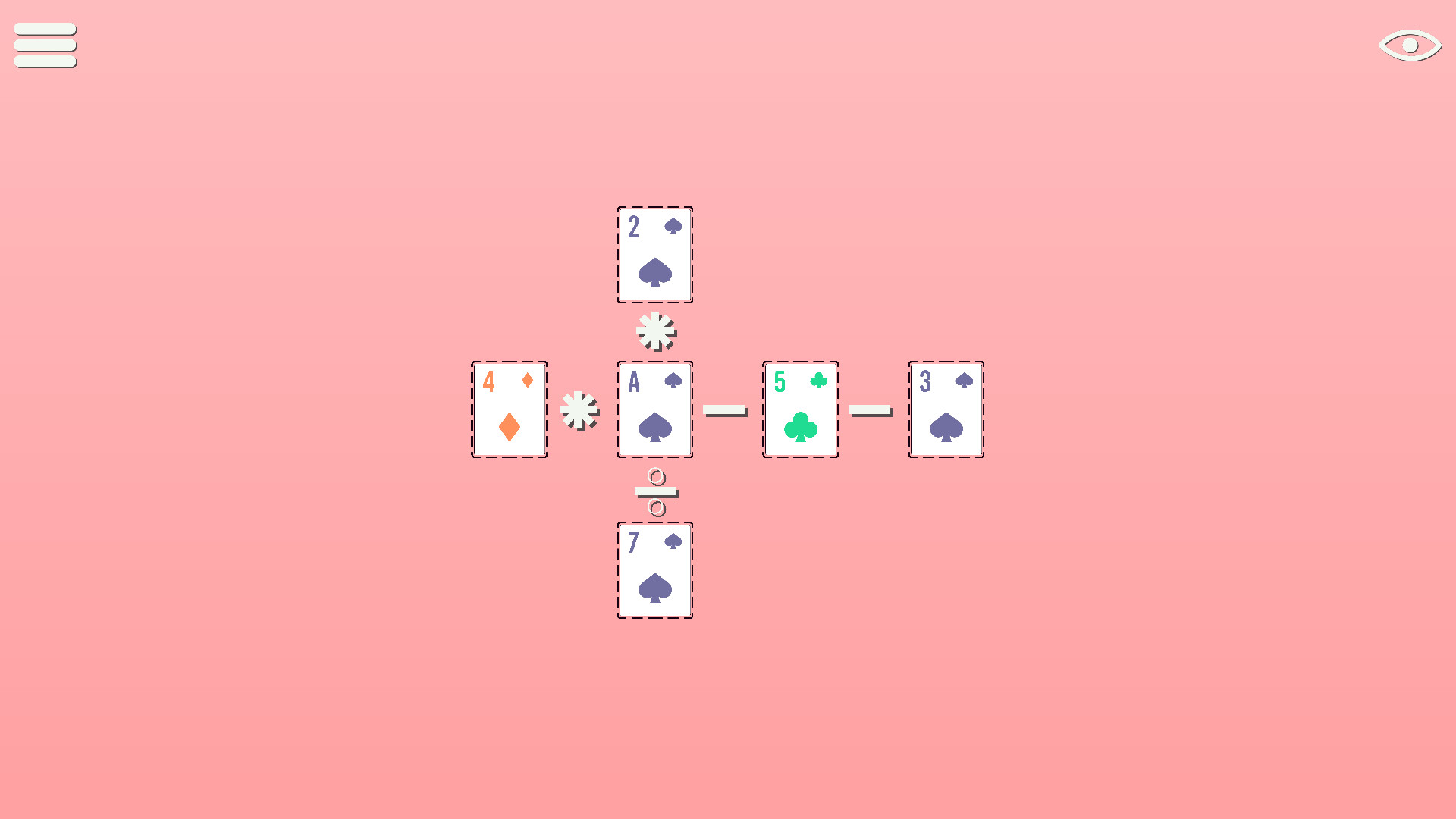 BlackJack Math Cross Numbers screenshot 2