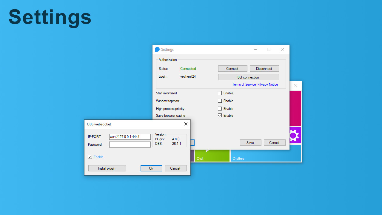 ChatManager screenshot 2