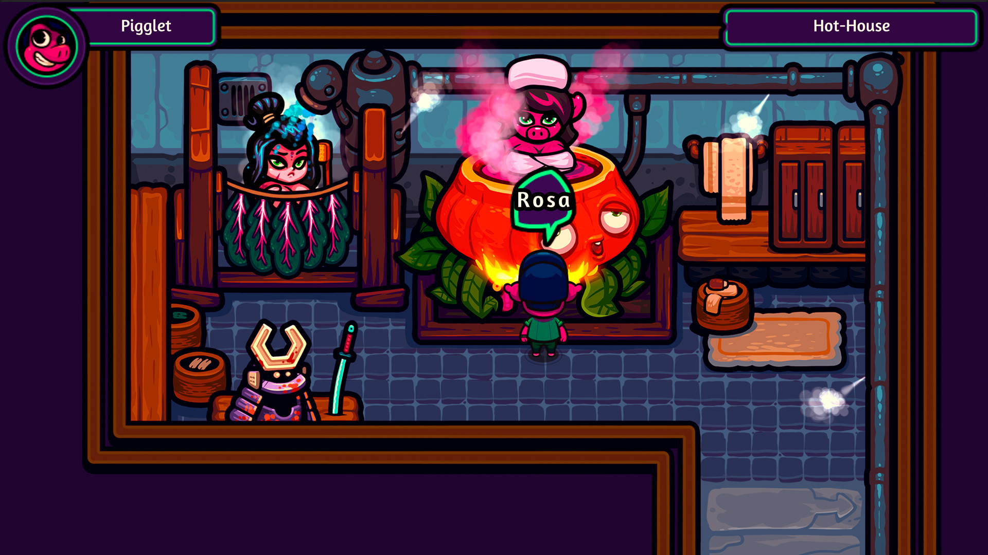 Pigglet in Mrs. Big Bad Werewolf screenshot 4