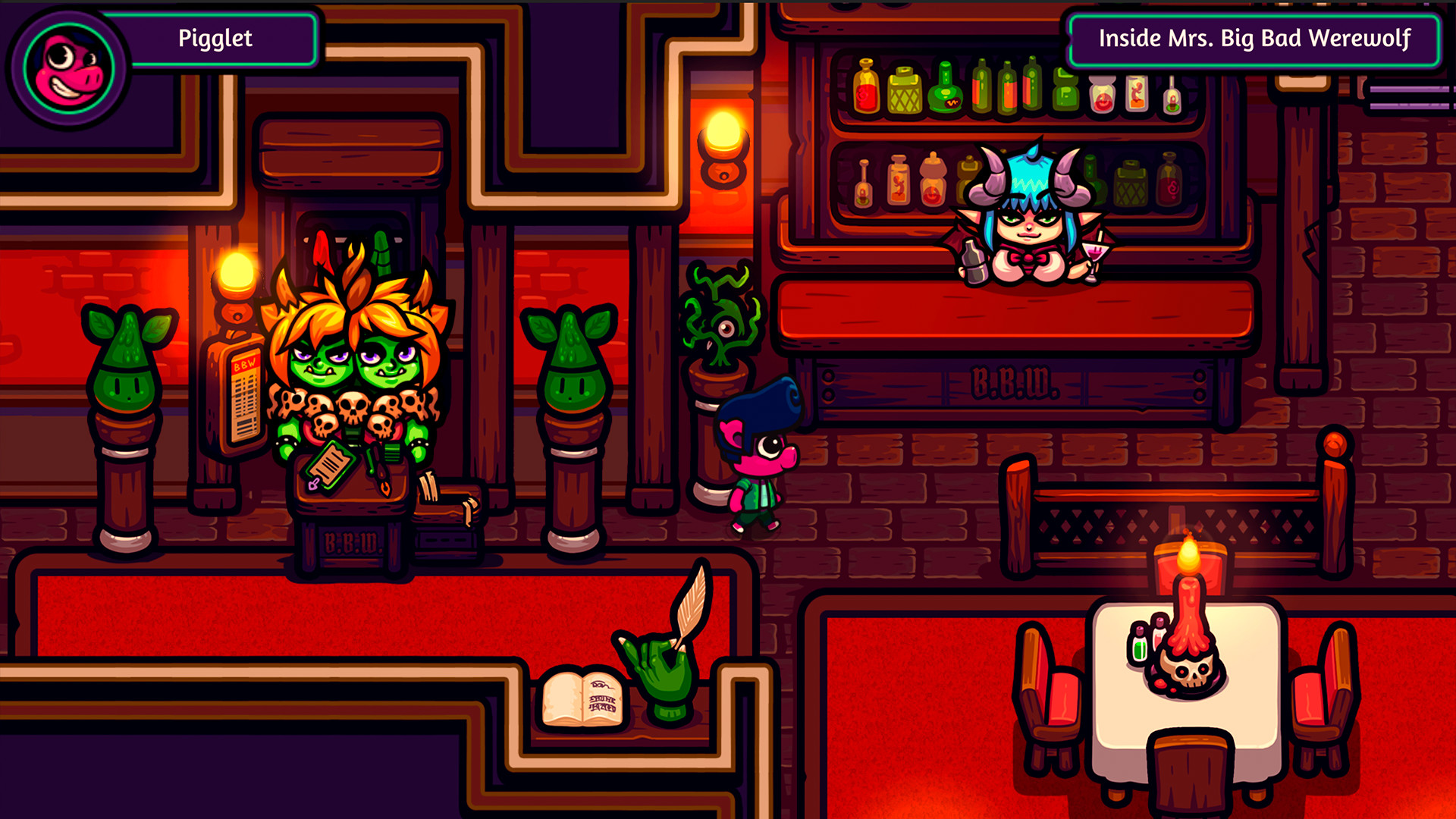 Pigglet in Mrs. Big Bad Werewolf screenshot 7