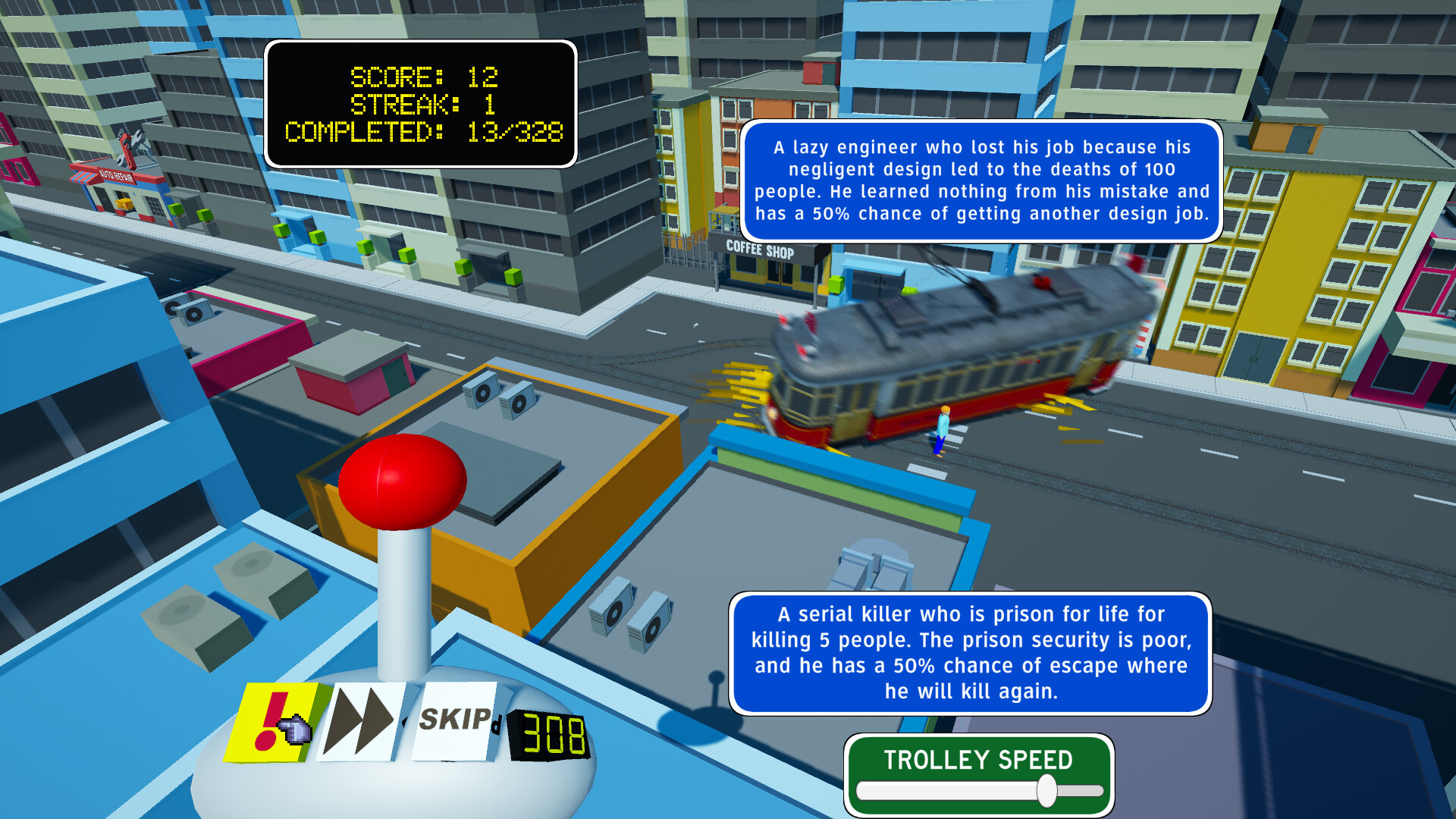The Trolley Problem Game screenshot 4