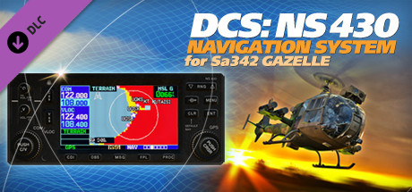 DCS: NS 430 Navigation System for SA342 Gazelle: header artwork