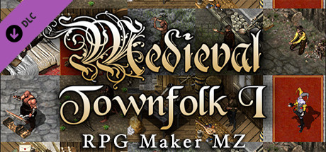 RPG Maker MZ - Medieval: Townfolk I: header artwork