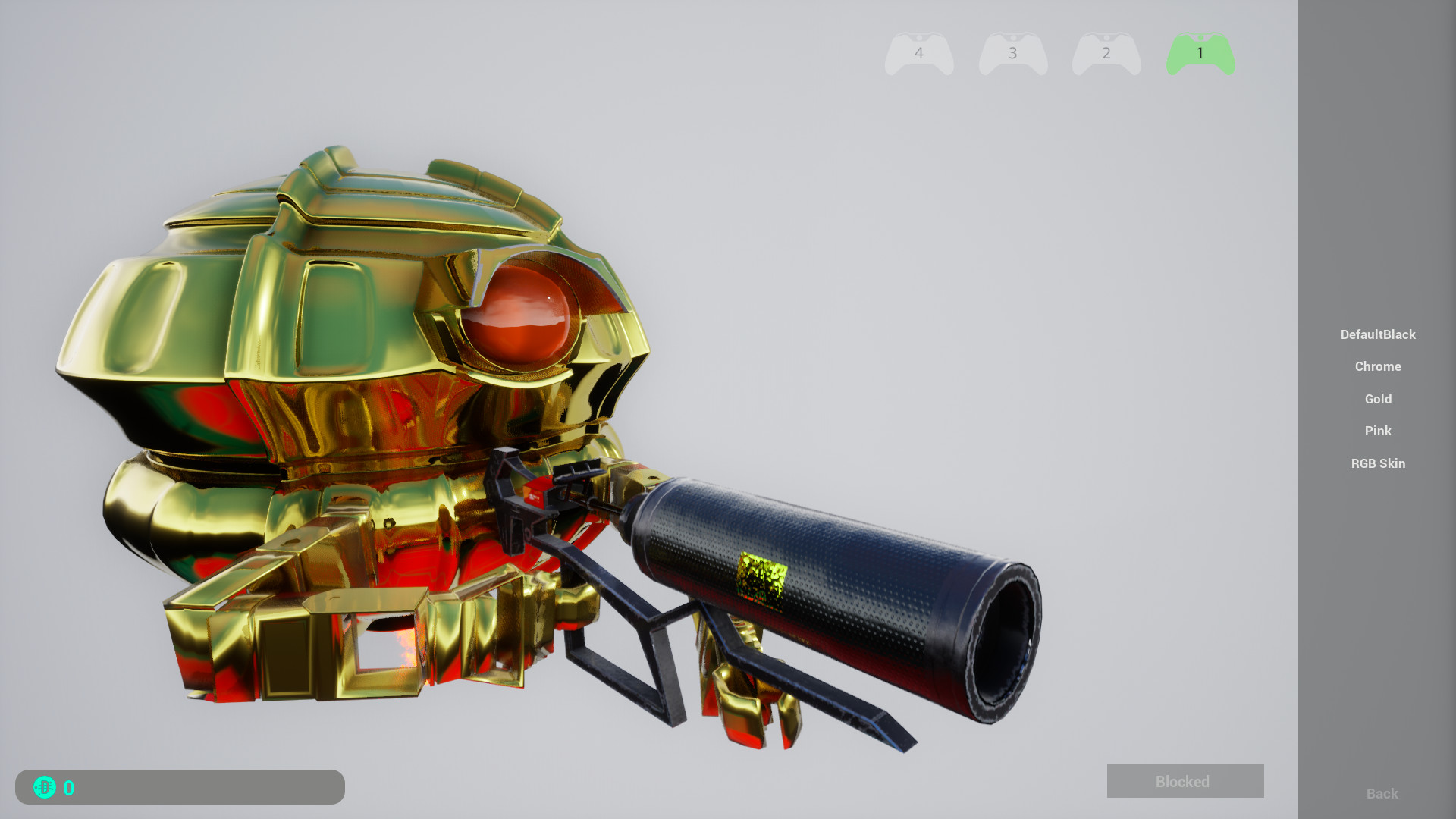 Robotbot Gold Skin screenshot 1