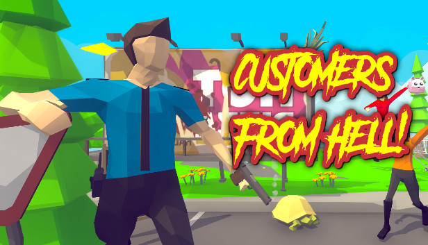 Steam：Customers From Hell - Game For Retail Workers (Zombie