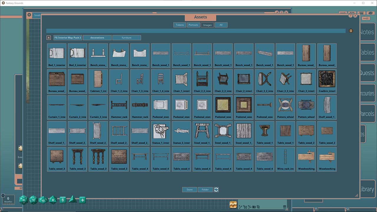 Fantasy Grounds - FG Interior Map Pack 2 screenshot 5