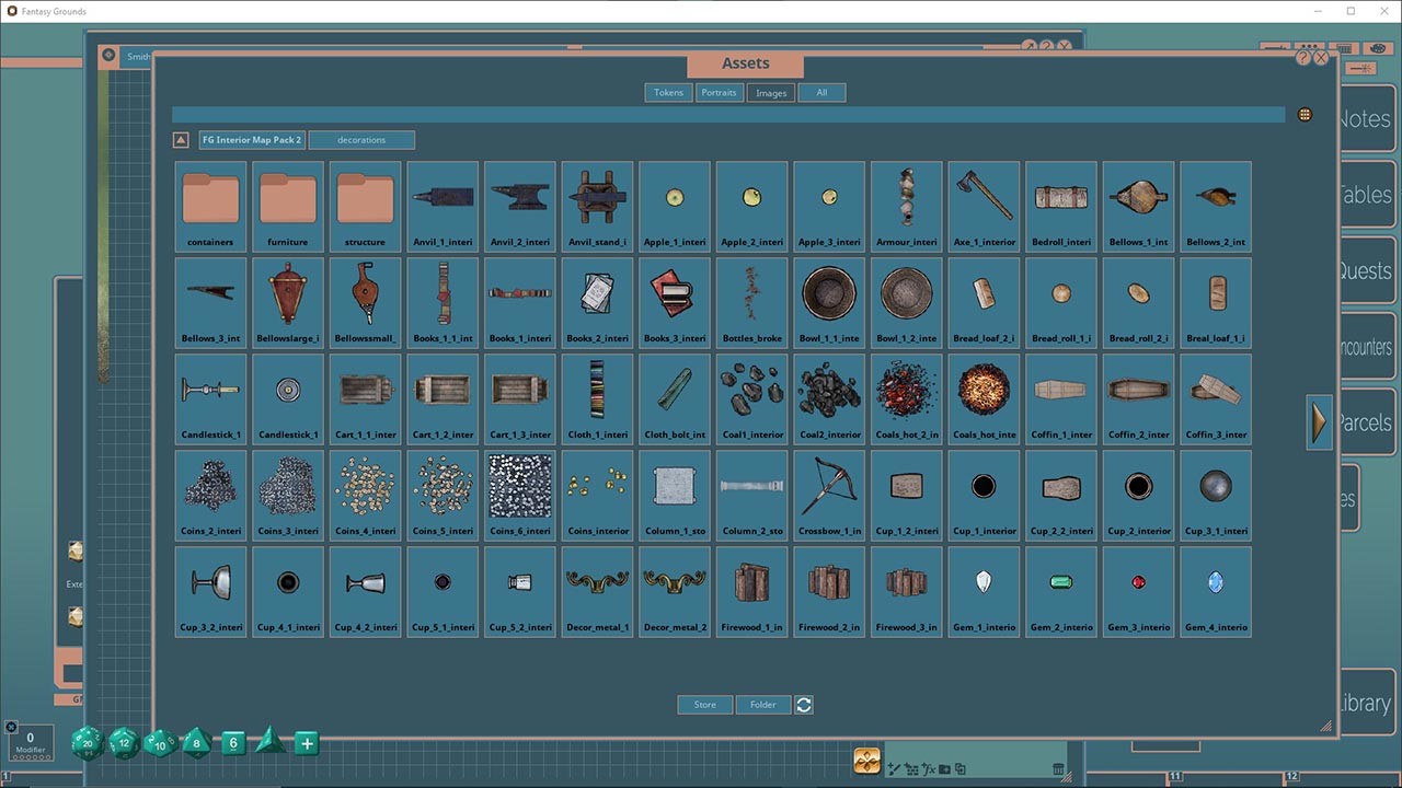 Fantasy Grounds - FG Interior Map Pack 2 screenshot 2