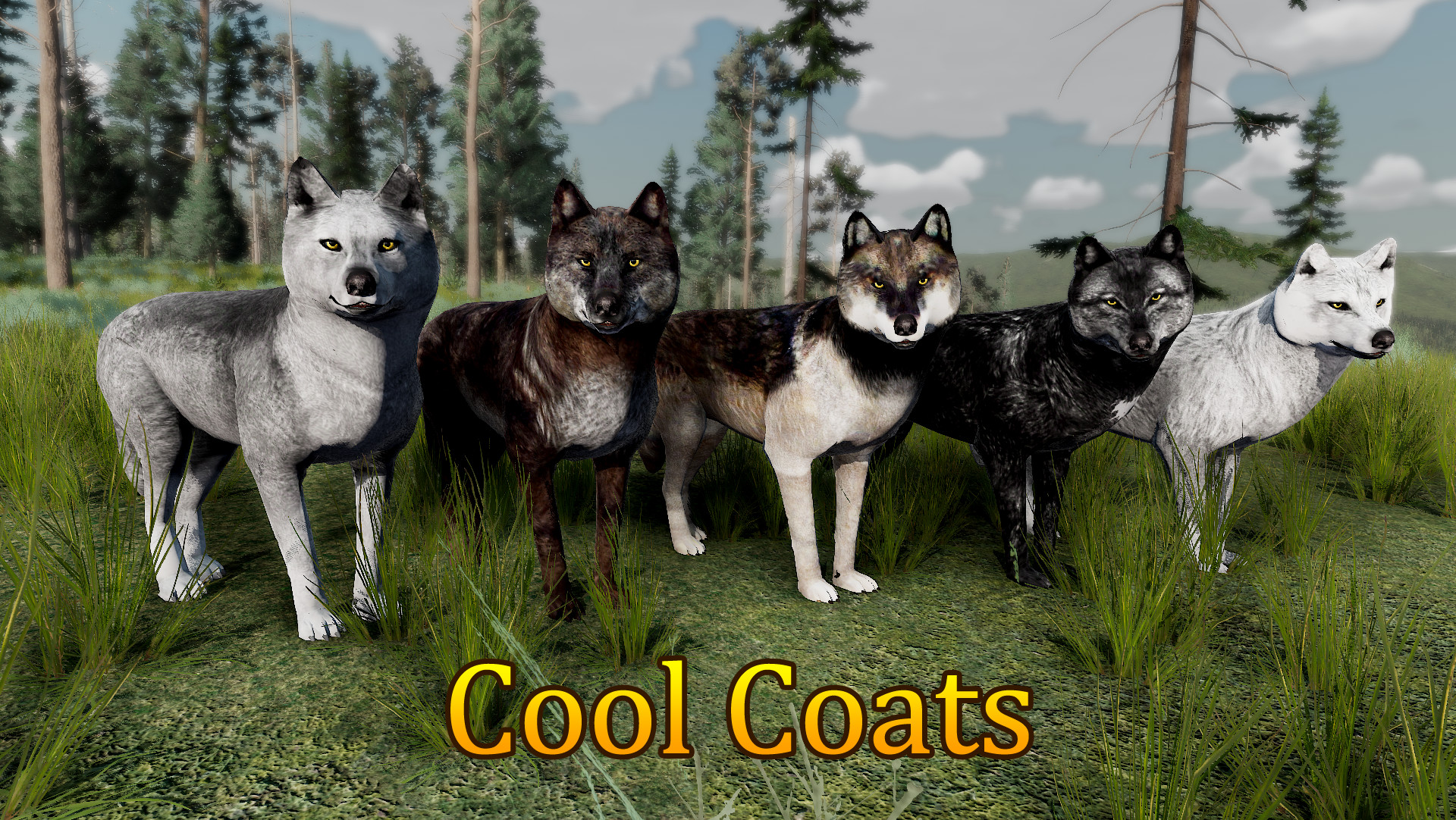 WolfQuest: Anniversary - Yellowstone Wolf Coat Pack screenshot 3