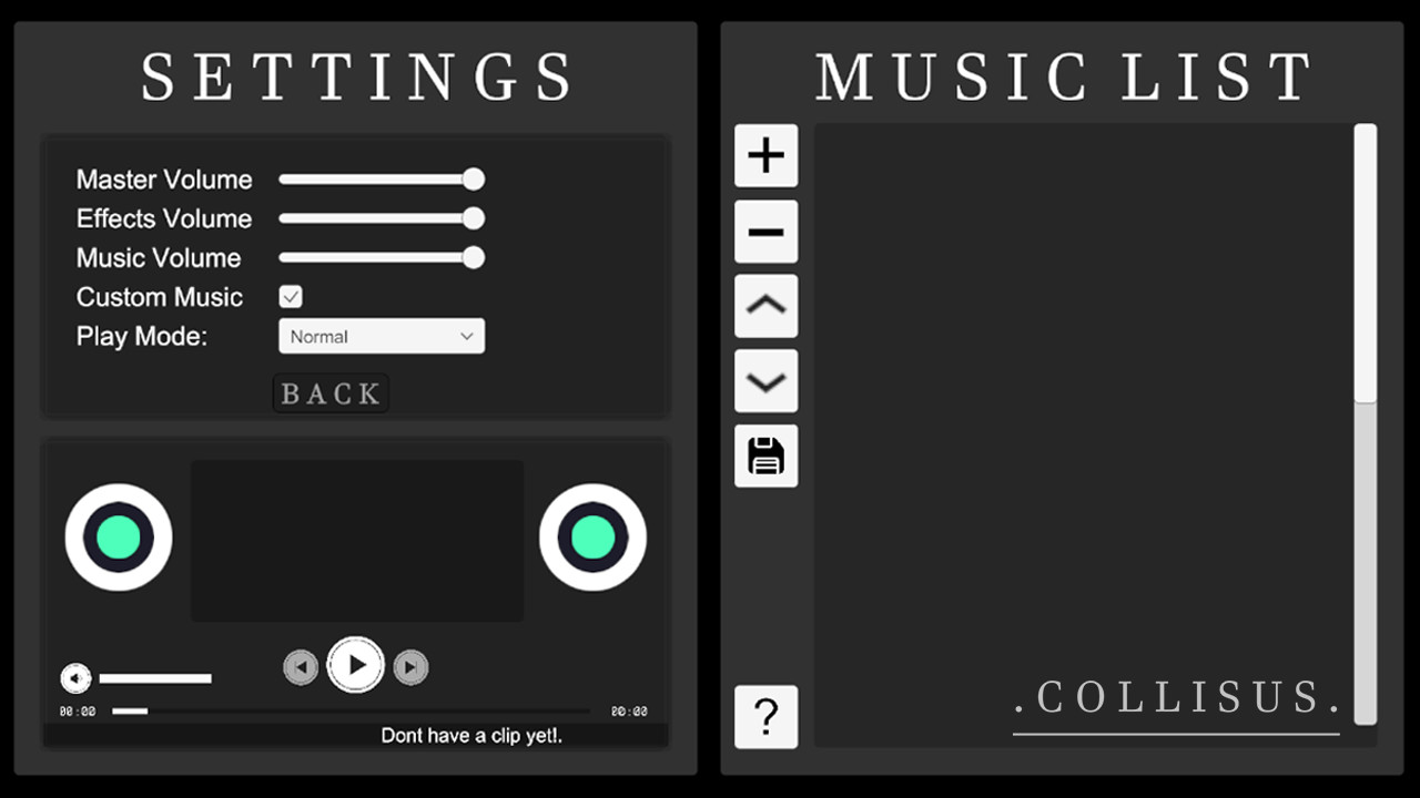 Collisus screenshot 1